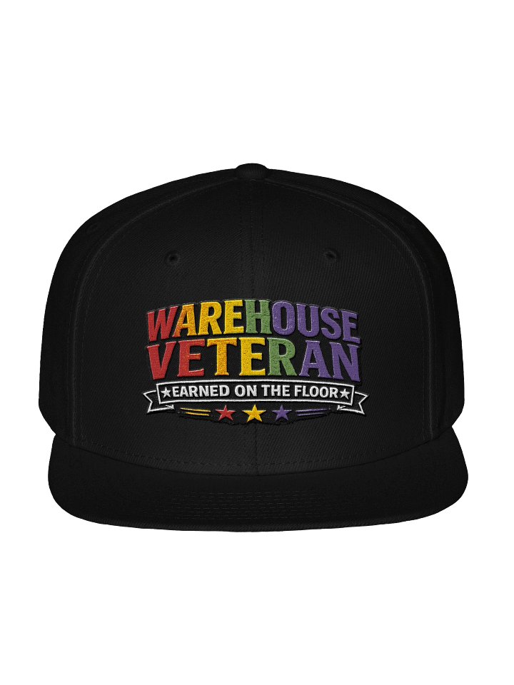 Warehouse Pride Veteran Snapback Cap product image (1)