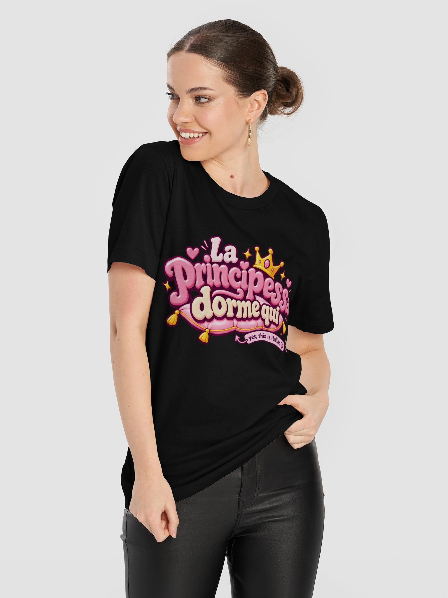 La Principessa Dorme Qui Italian Bubble Tee product image (116)
