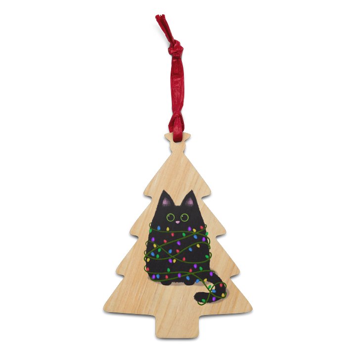 Meowy & Bright Christmas Ornament product image (1)