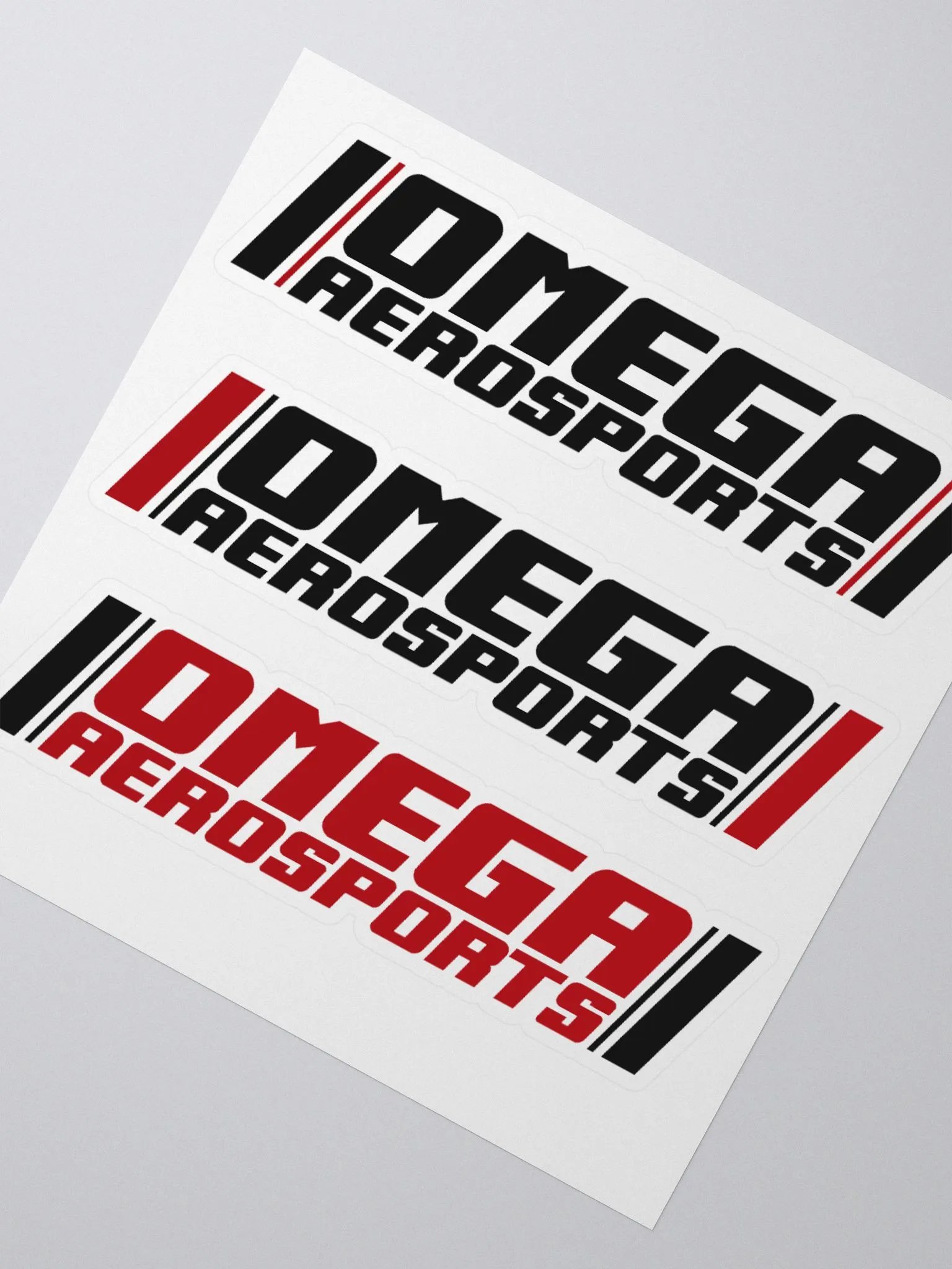 Omega Aerosports Sticker Sheets product image (2)