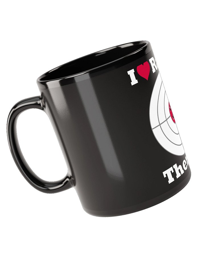 I LOVE Range Therapy Black Glossy Mug product image (2)