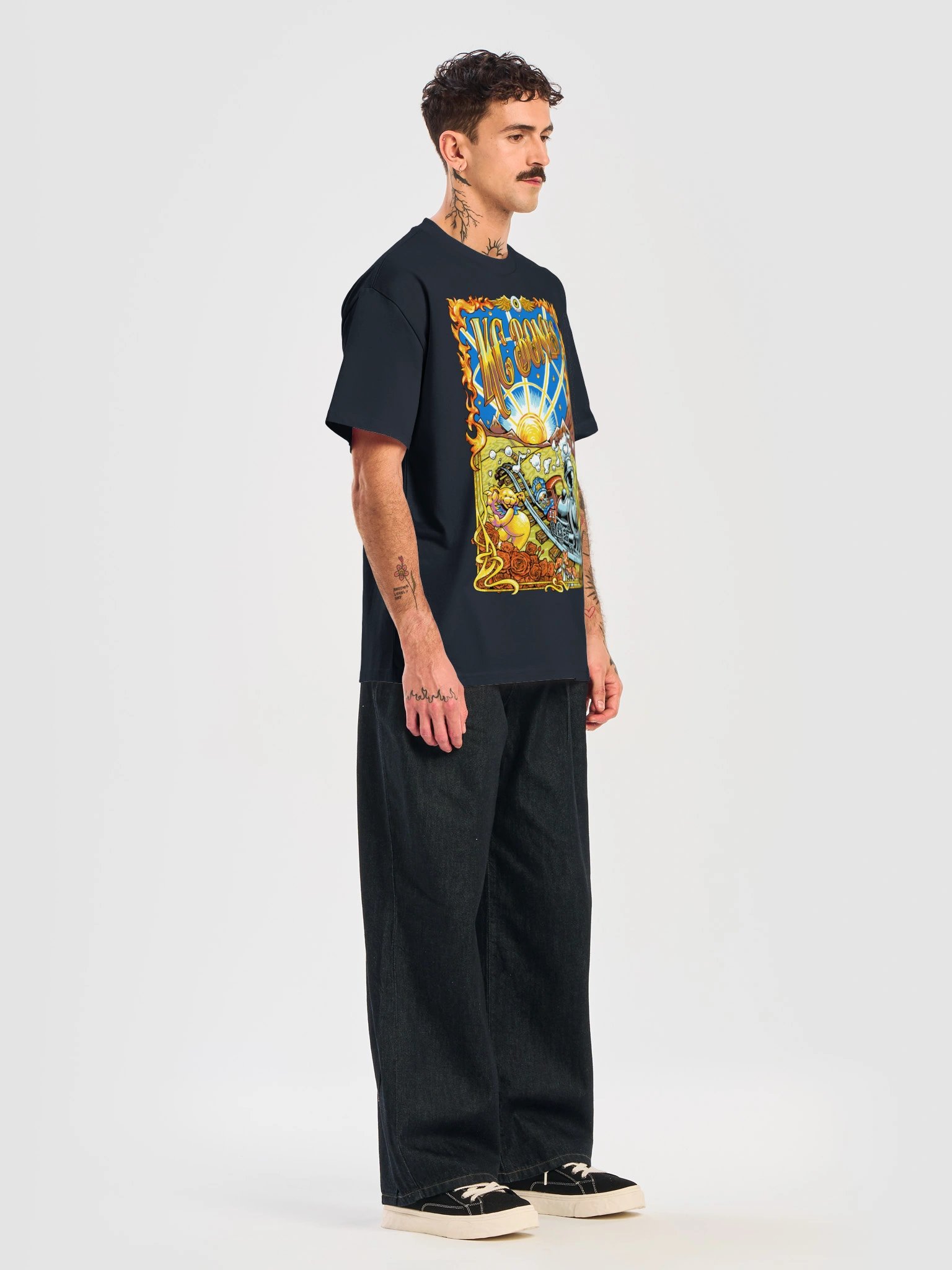KC Bones Fire Train Tee product image (7)