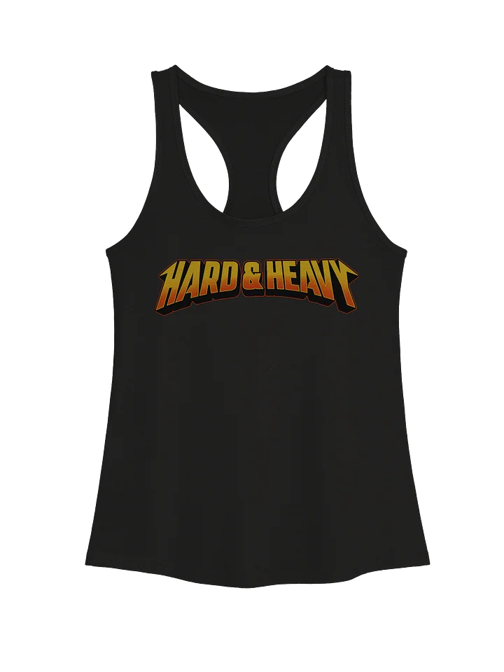 Bold & Stylish 'HARD & HEAVY' Racerback Tank product image (1)