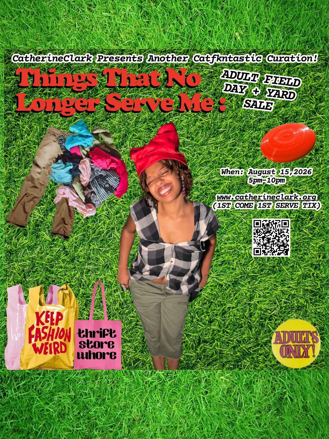 "Things That No Longer Serve Me" Adult Field Day/Yard Sale product image (1)