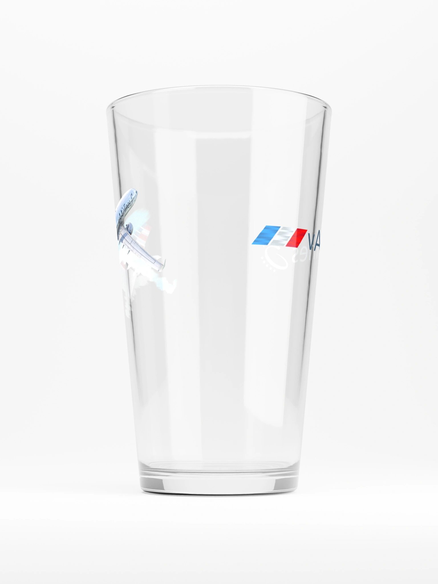 B737 5 Year Watercolor Pint Glass product image (1)