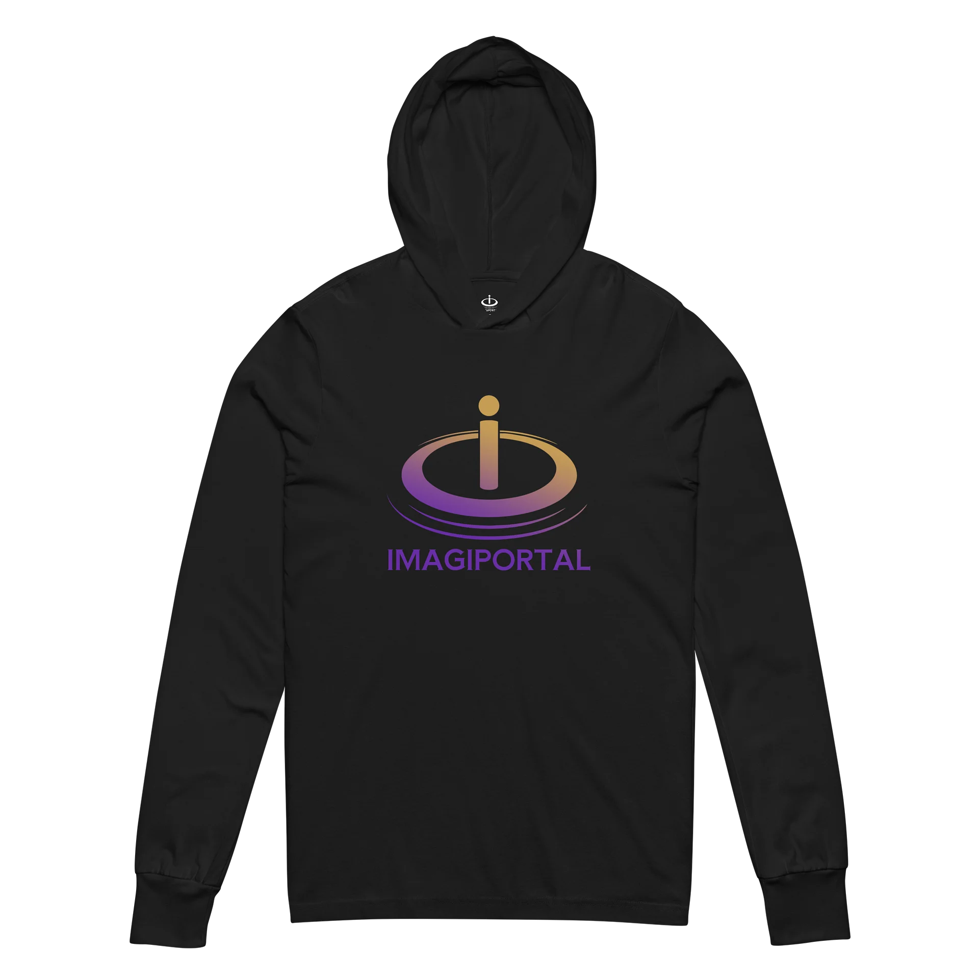 ImagiPortal Logo Unisex Hooded Tee product image (6)