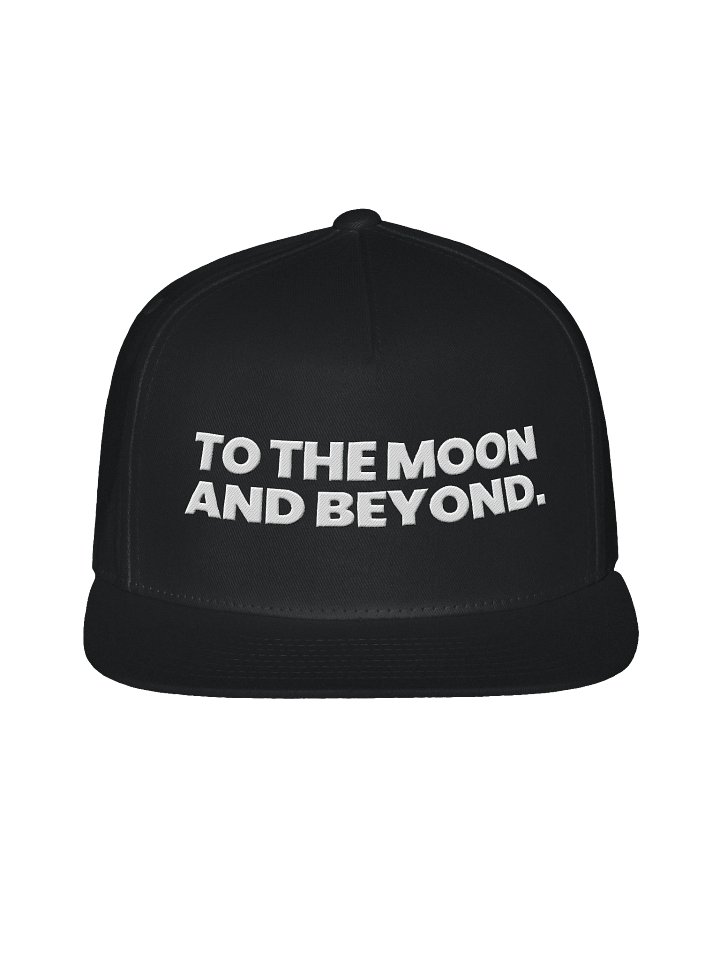 TO THE MOON AND BEYOND Yupoong Flat Snapback Cap product image (1)