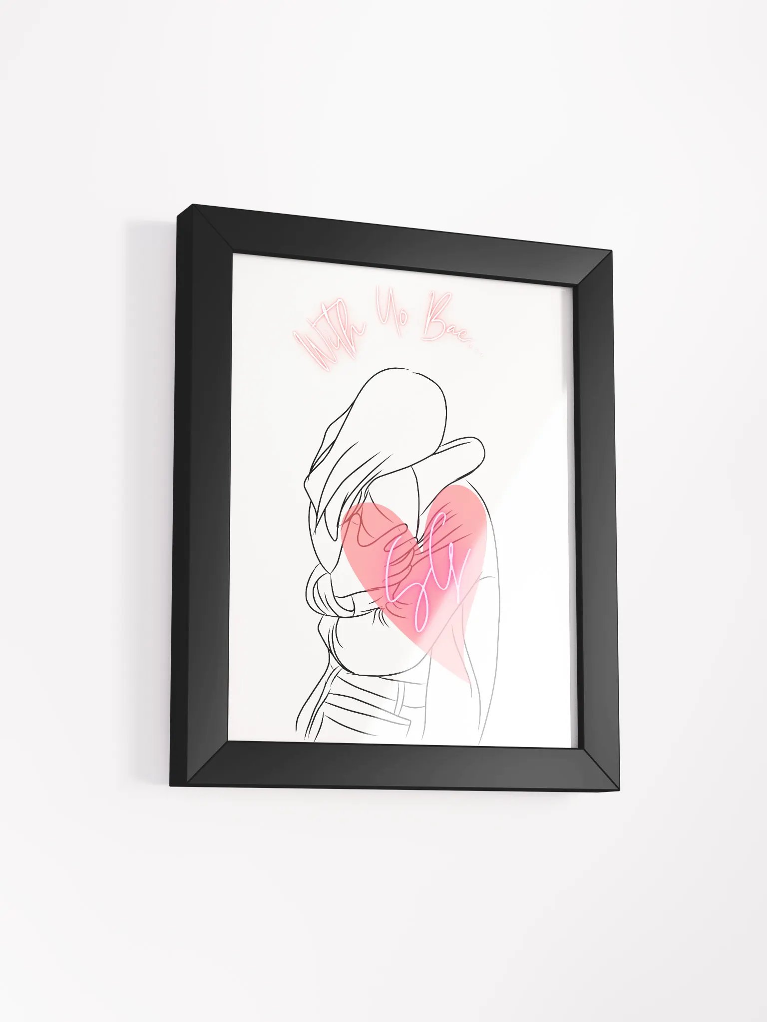 Earth Embrace! Matte Poster Frame product image (2)