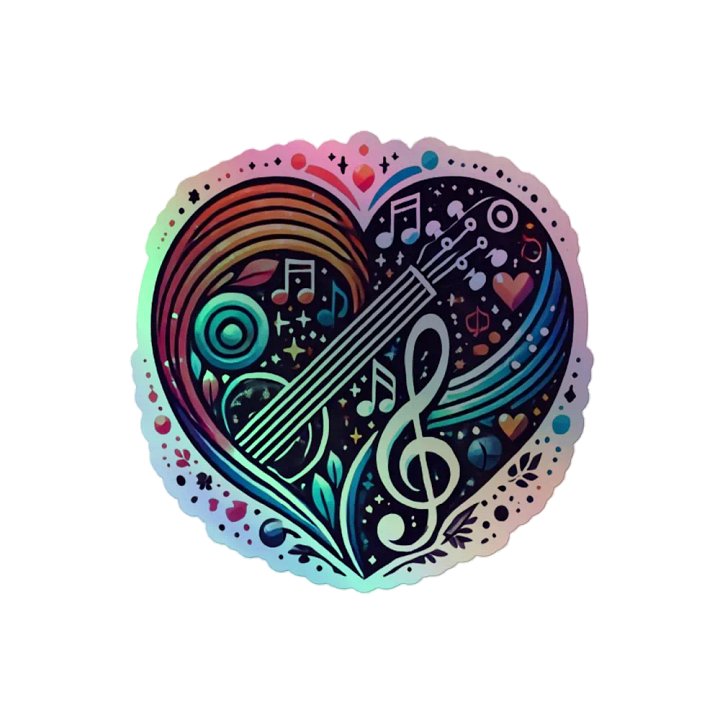 Harmony Heartbeat Holographic Sticker Set product image (2)