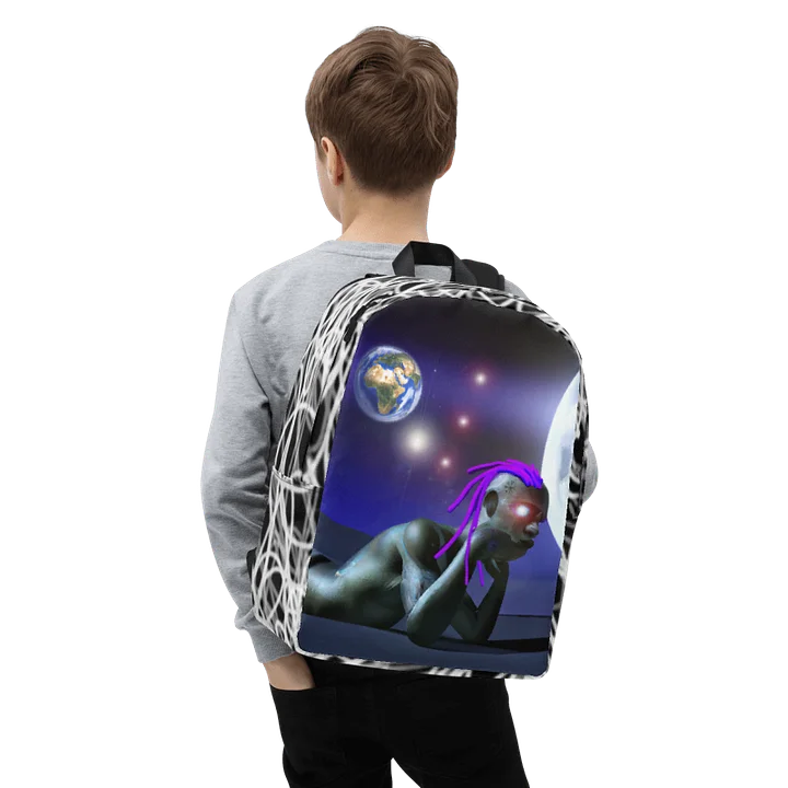 Caught myself thinking again backpack product image (1)
