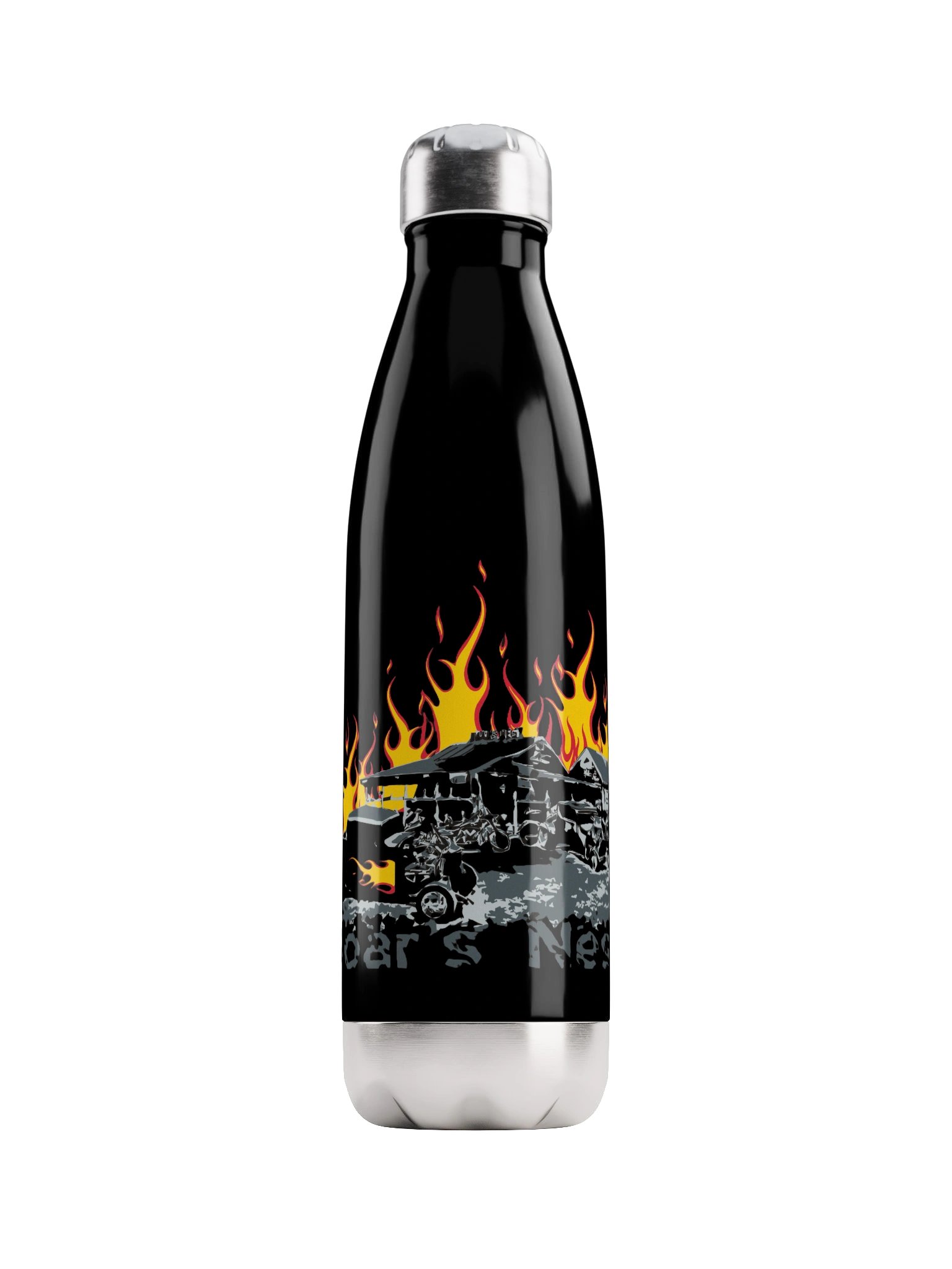 Flaming Hot Stainless Steel Water Bottle product image (1)