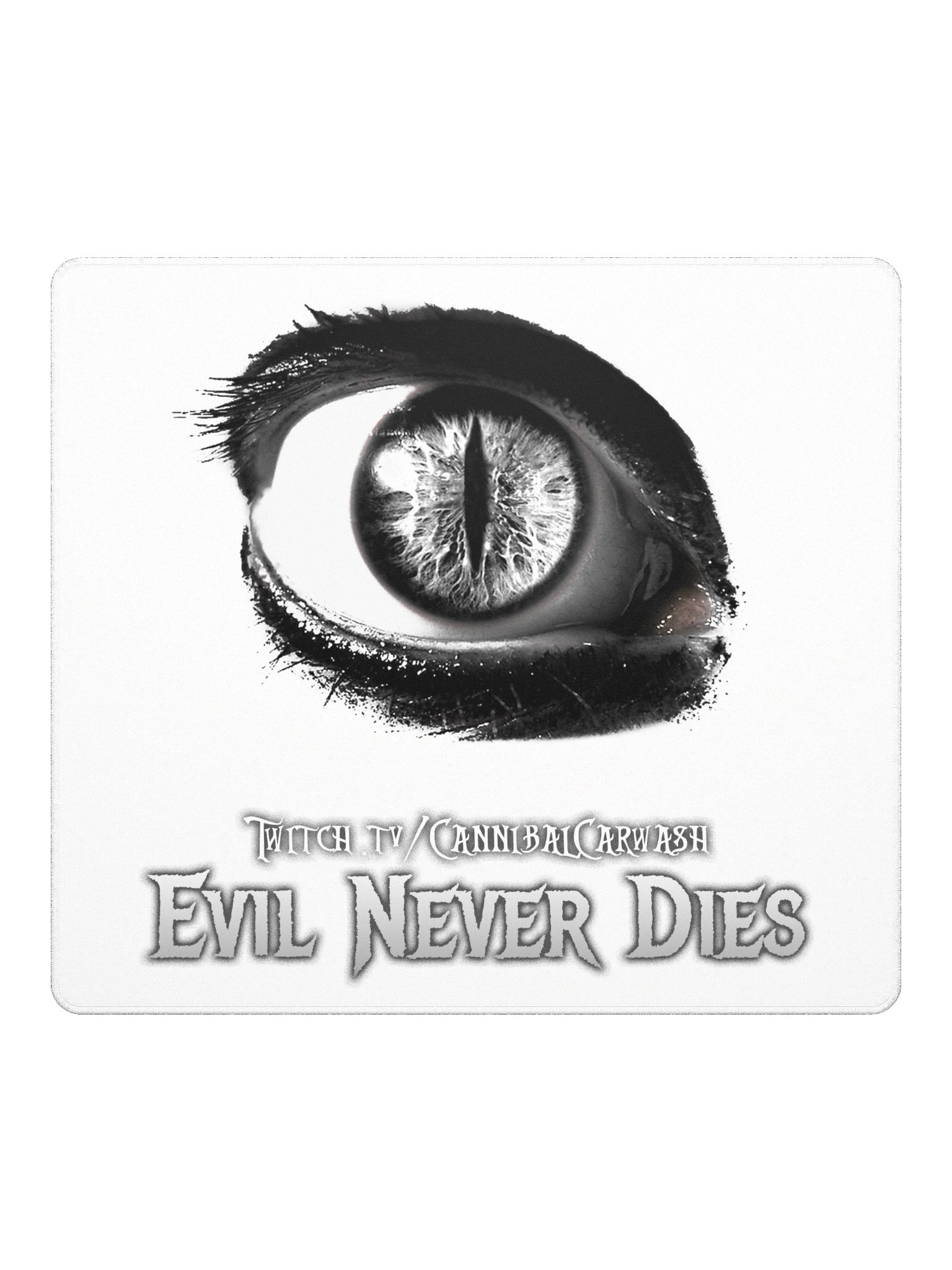 Gaming MousePad - "END" White product image (4)