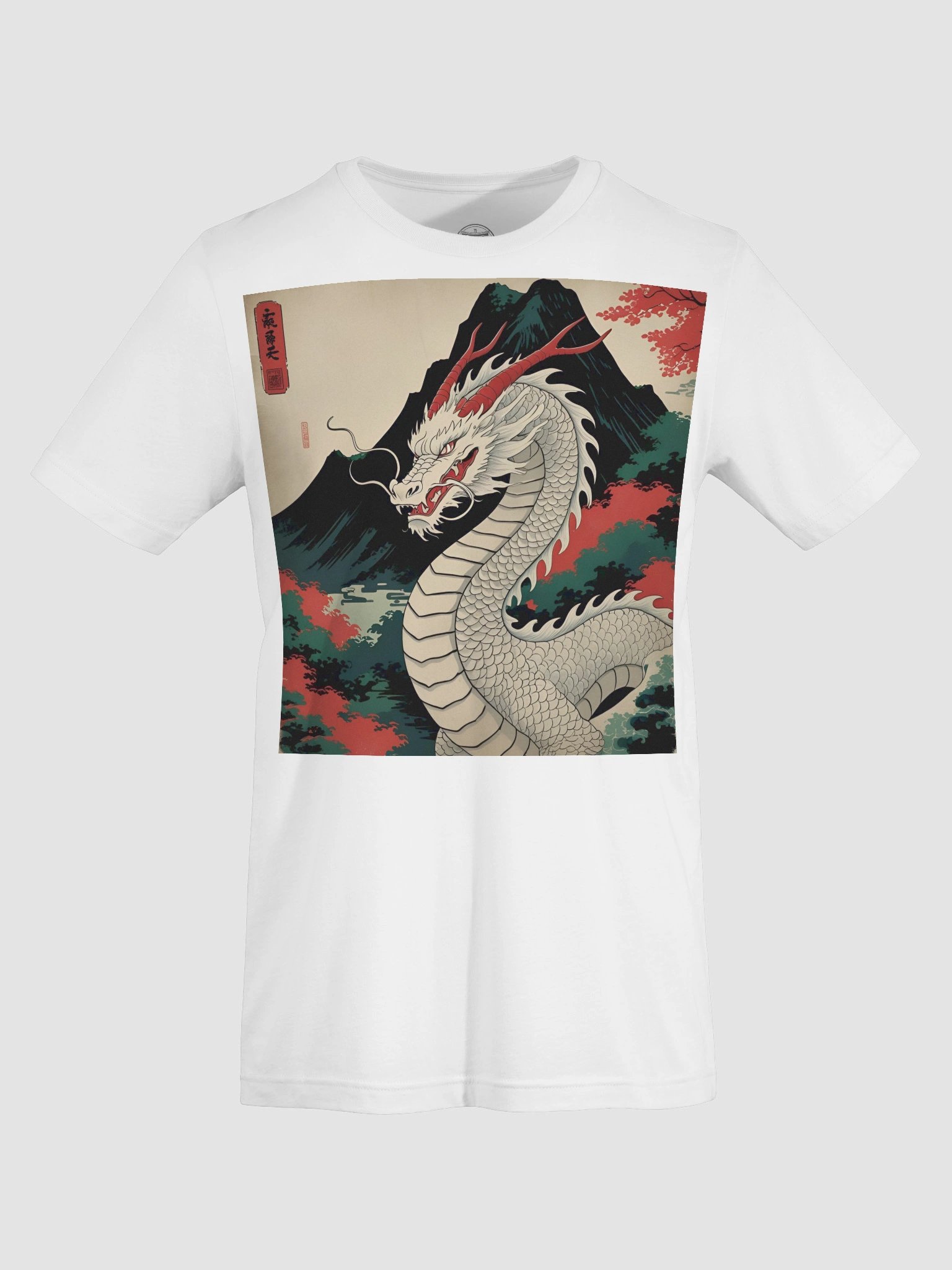 Ryoshin - Shiro no Ryū (White Dragon), Ancient Ryū Collection, T-Shirt, Front Design product image (9)