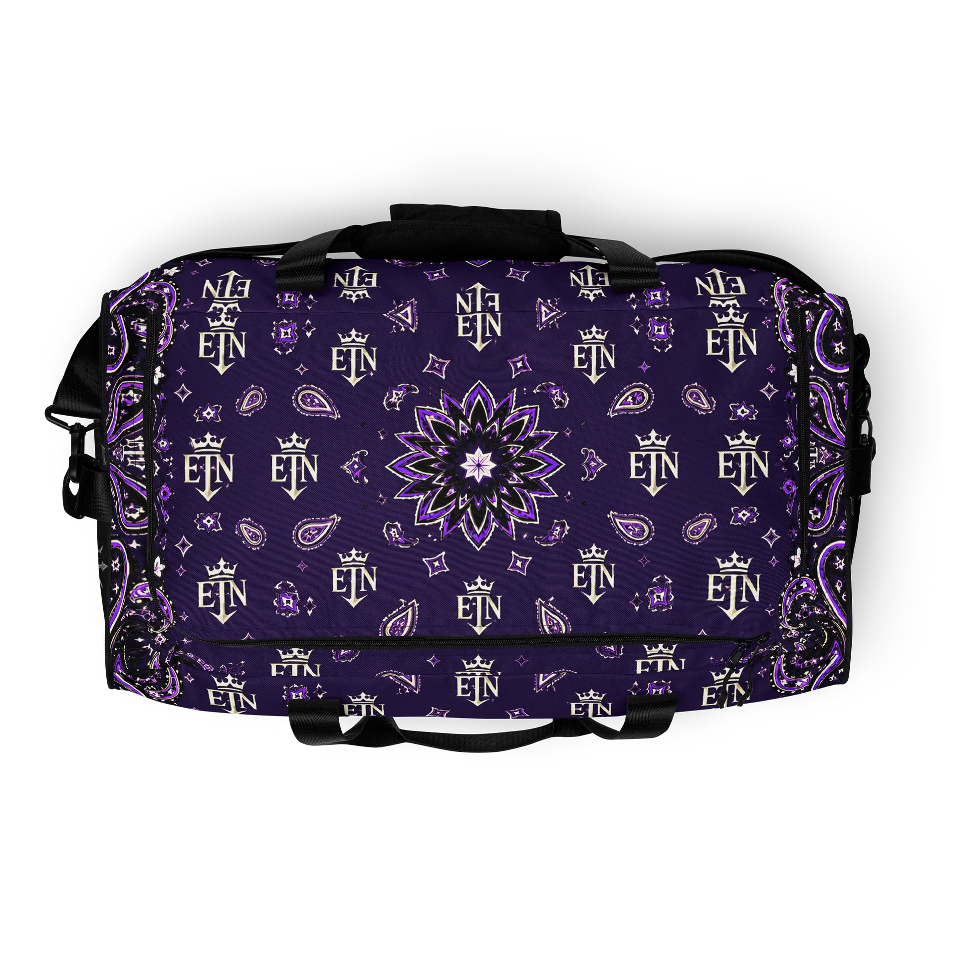 OG Royal Purple ETN Bandana Duffle/Gym Bag product image (8)