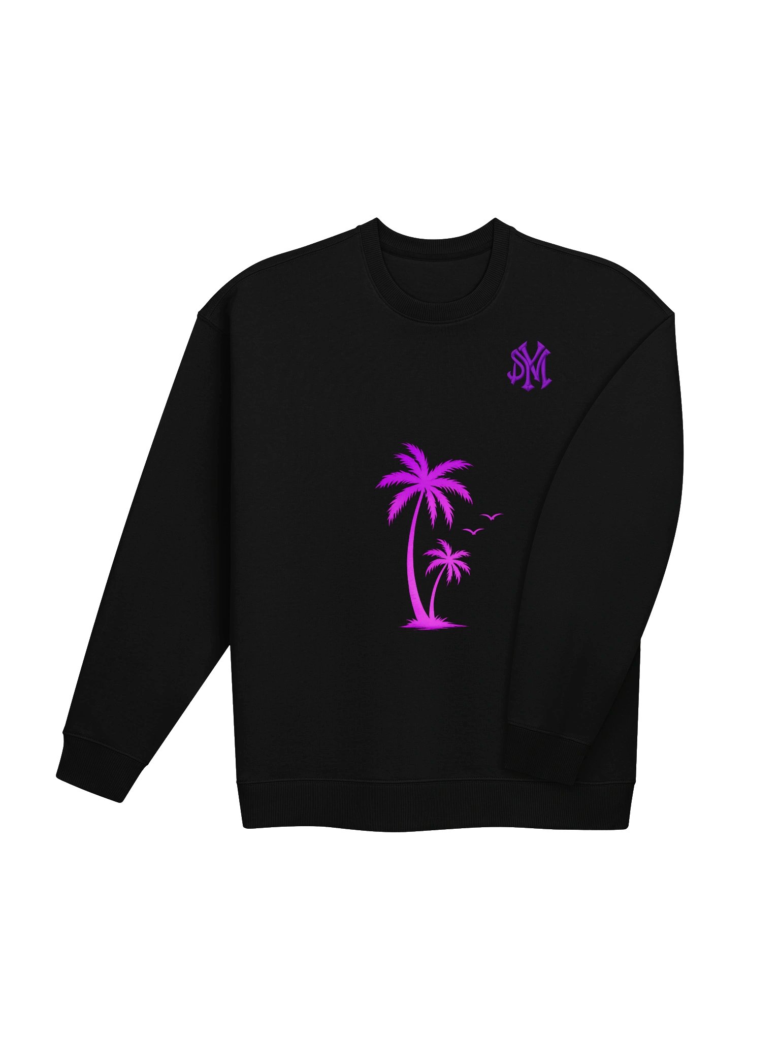 SM Neon Palms Signature Crewneck Sweatshirt product image (4)