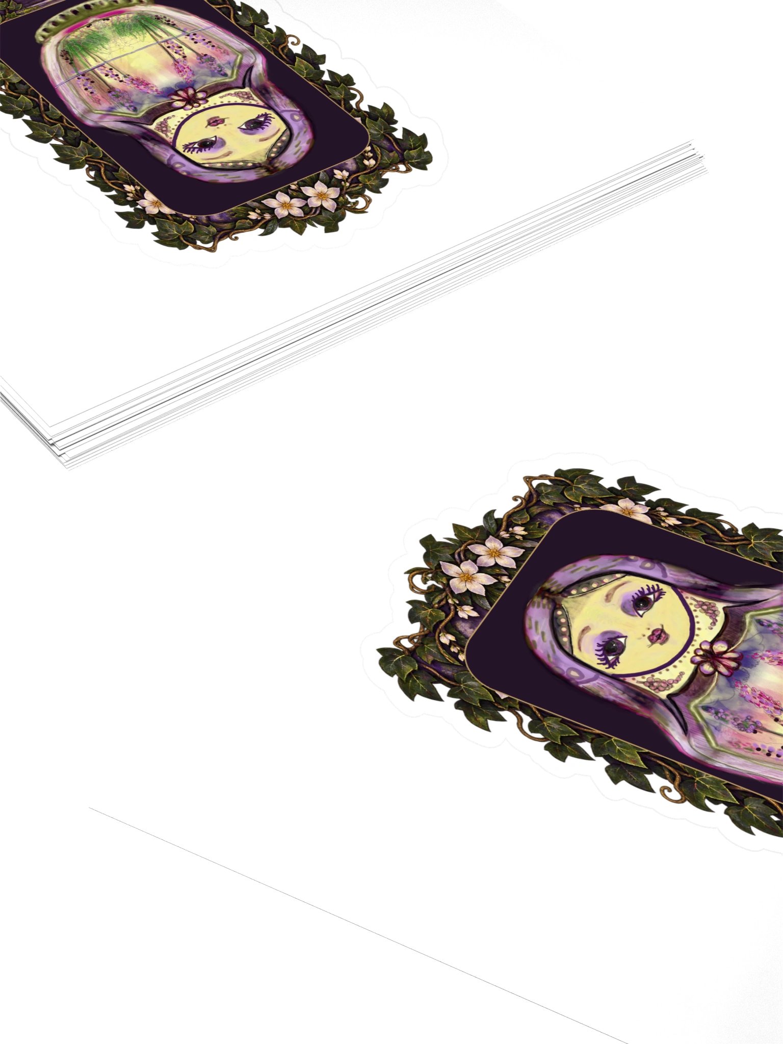 Enchanted Jar Doll Kiss Cut Sticker product image (4)