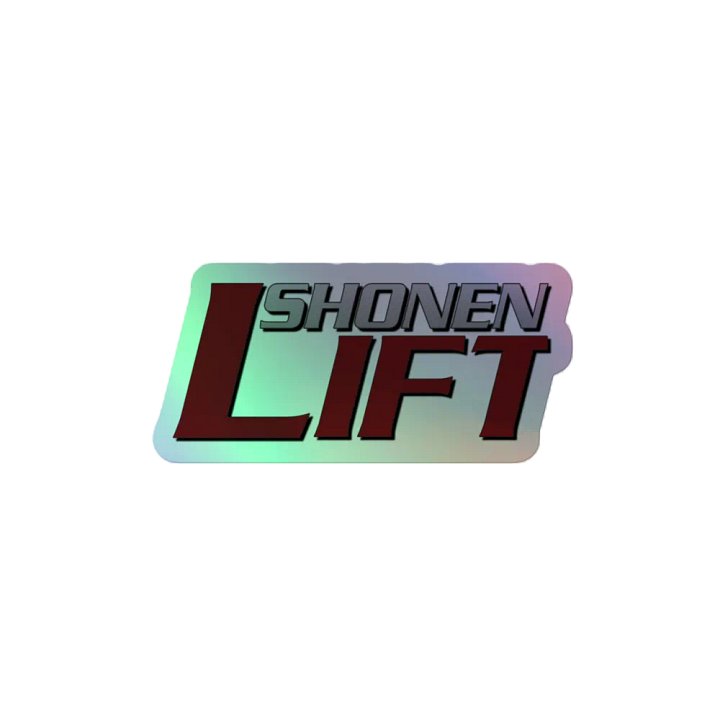 Shonen Lift Branded Holo Sticker product image (2)
