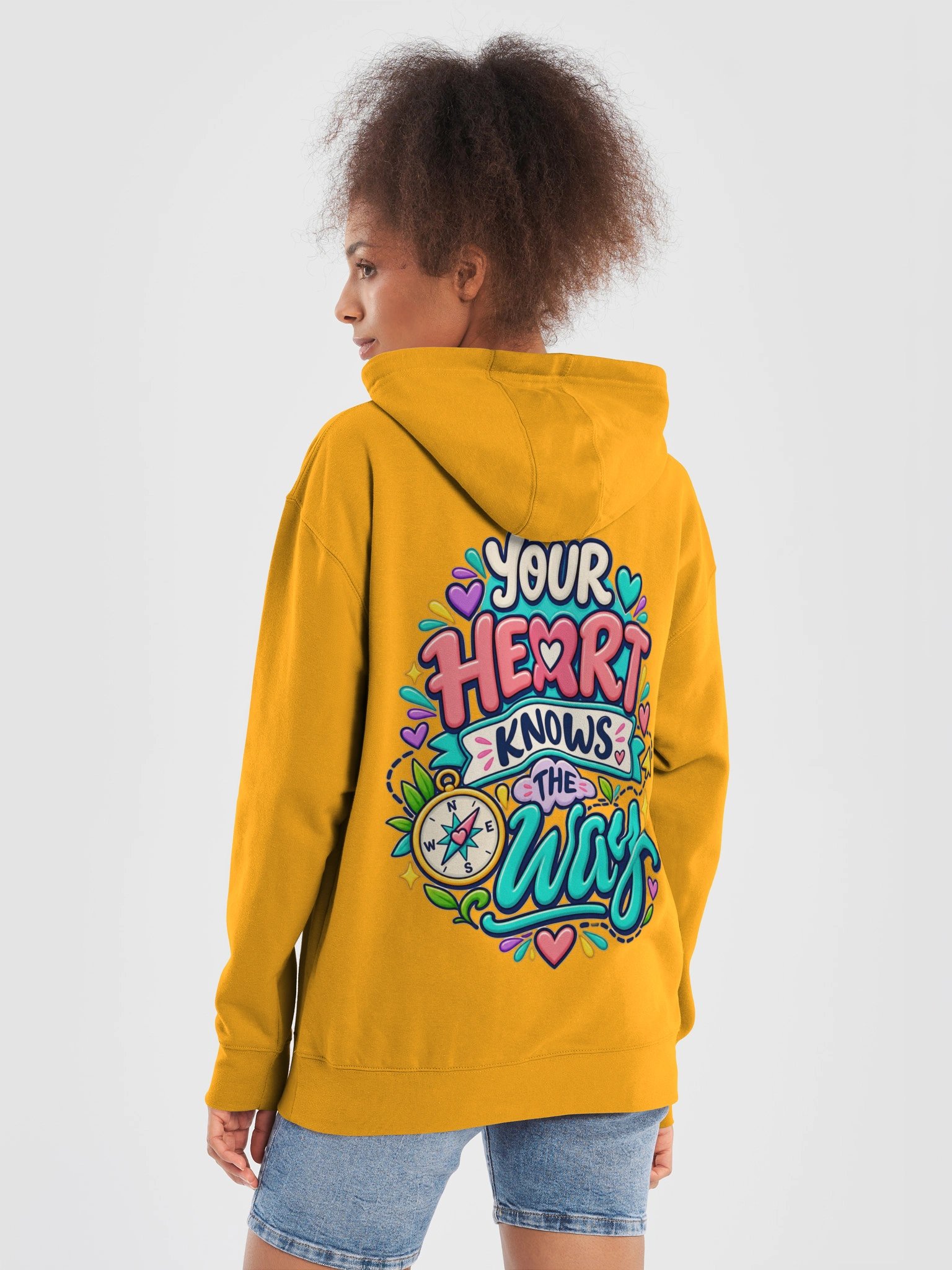 Inspirational Hoodie - Your Heart Knows the Way product image (4)