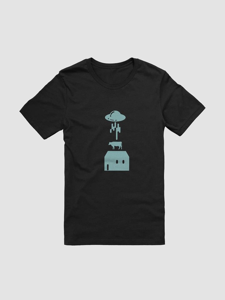 "Minimalist UFO UFO cow" t-shirt product image (1)