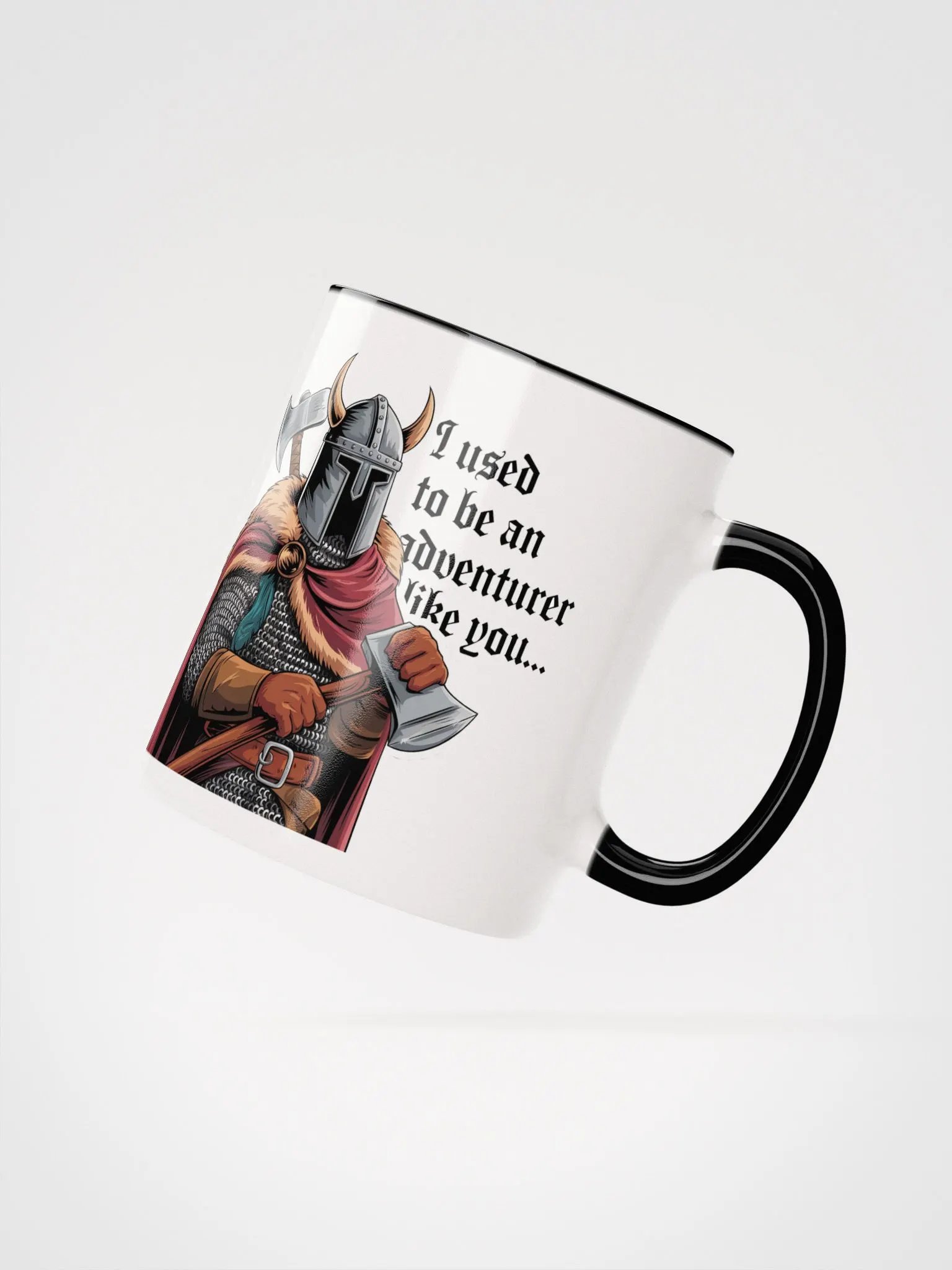 LIMITED Ceramic Mug - I used to be an Adventurer like you! | WARRIOR EDITION product image (4)