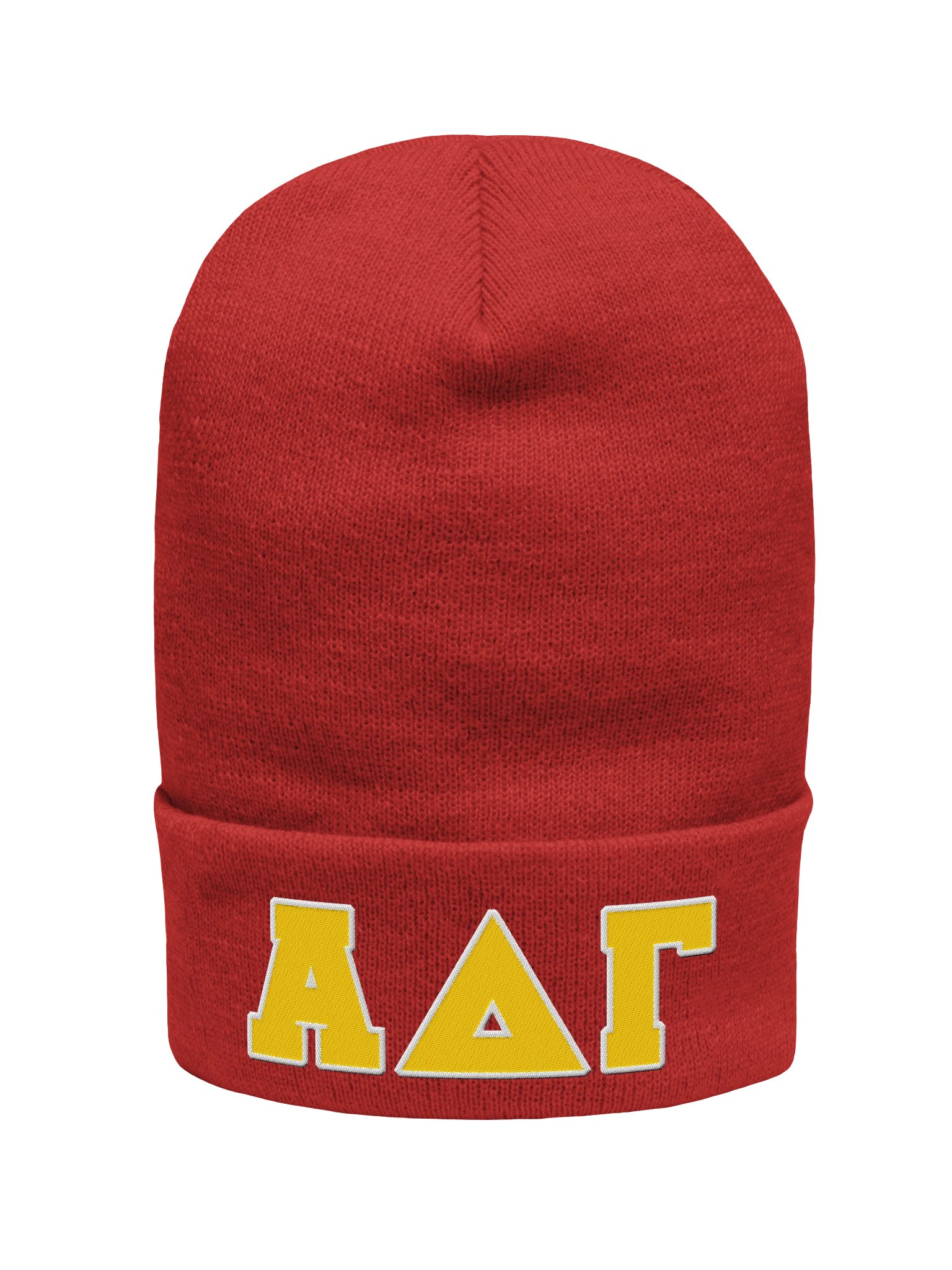 Alpha Delta Gamma Cuffed Beanie product image (1)