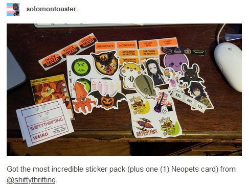 Random Shifty Sticker Pack - ships free! product image (3)