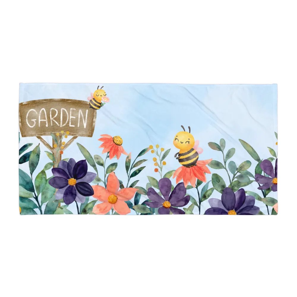 Whimsical Garden Bliss Towel product image (2)