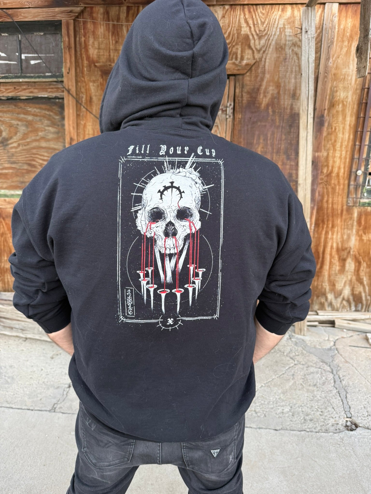 Wasted Saints 10 Year Hoodie product image (3)