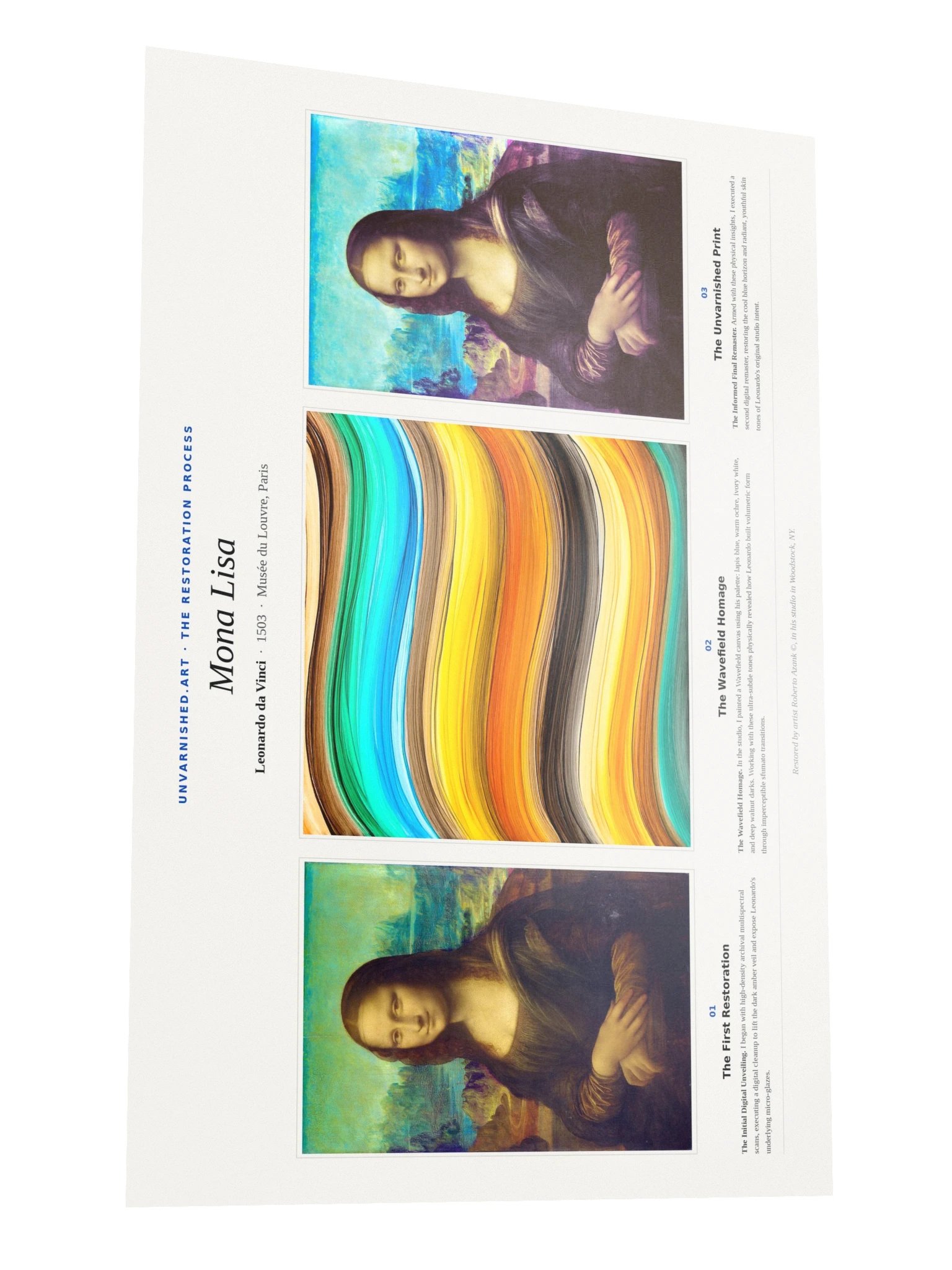 Mona Lisa — Process Poster product image (3)