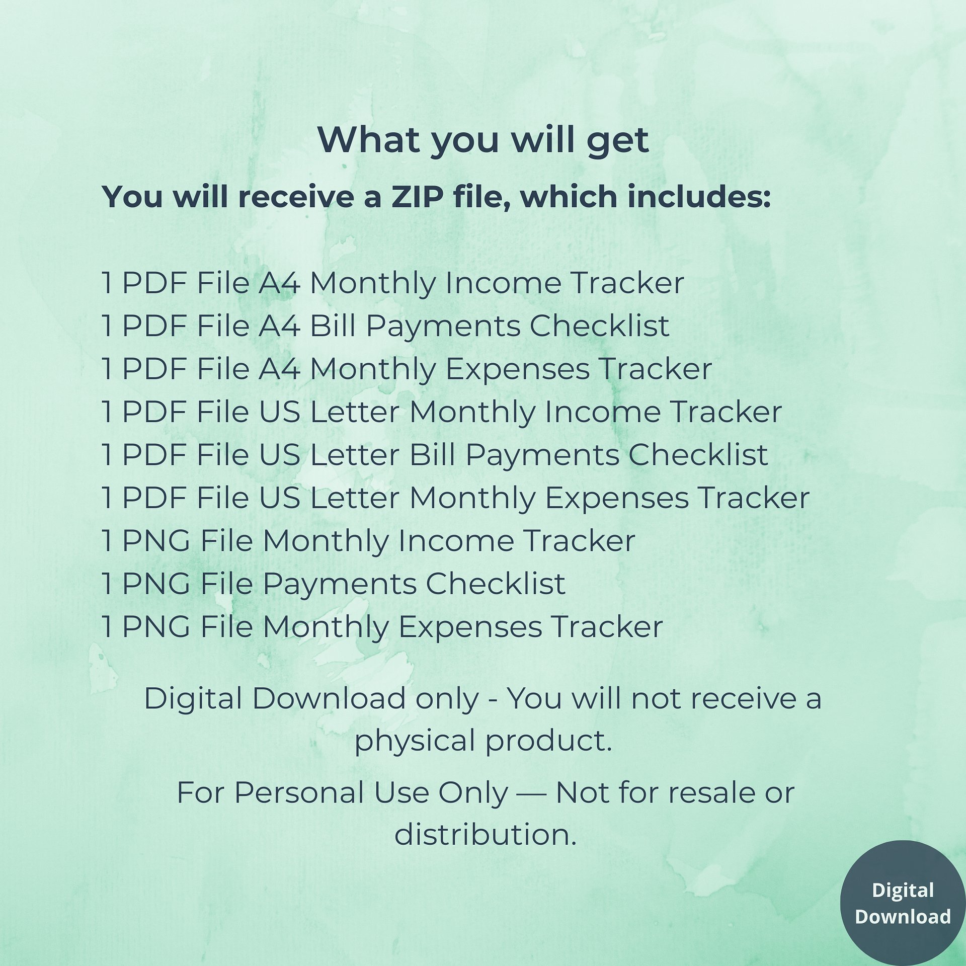 Personal Finance Basics Set product image (10)