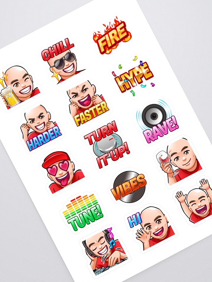 The Brisk Selection Emote Sticker Pack product image (1)