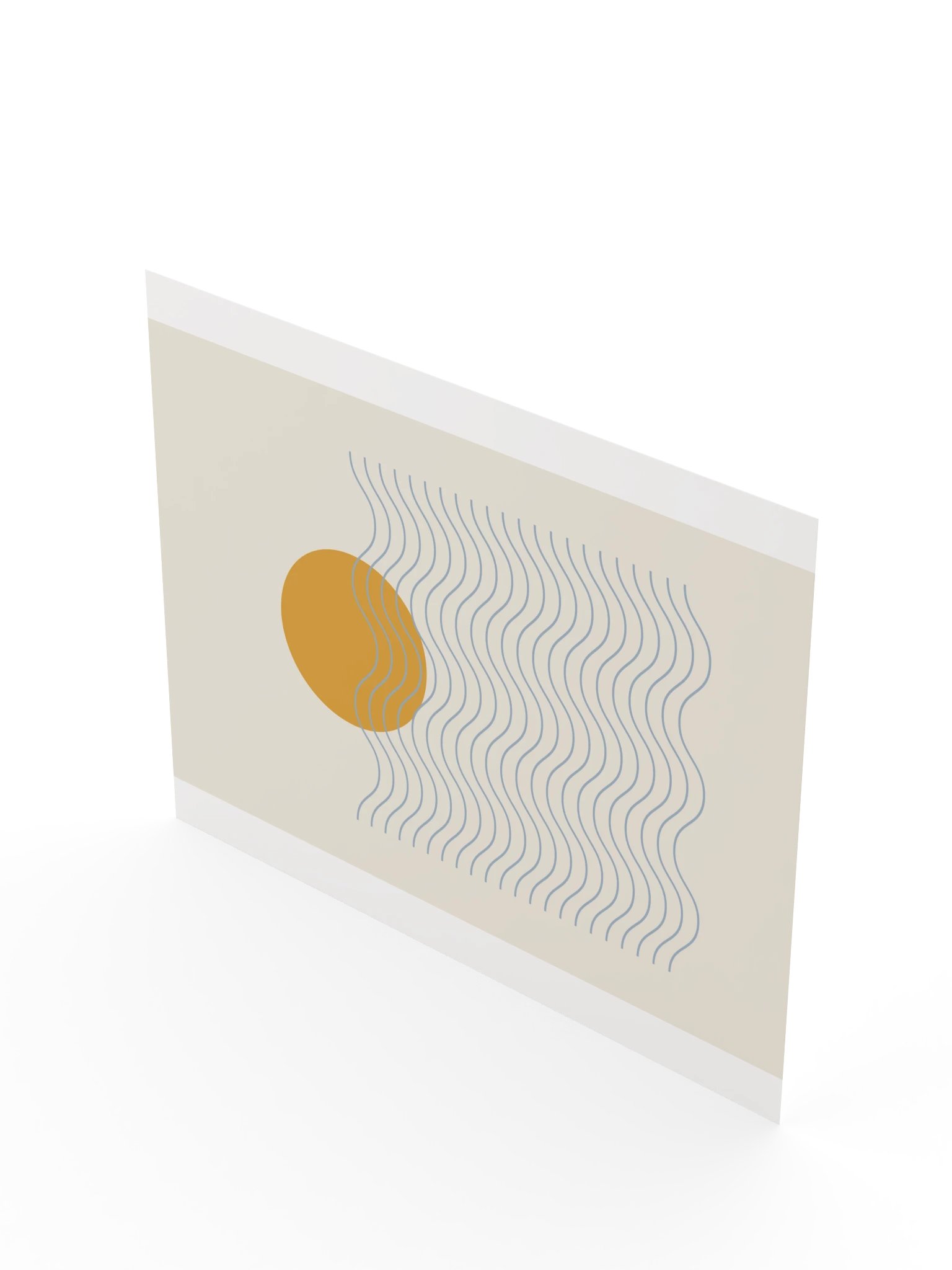 Ocean Waves Sunset Print | Coastal Bathroom Wall Art product image (10)