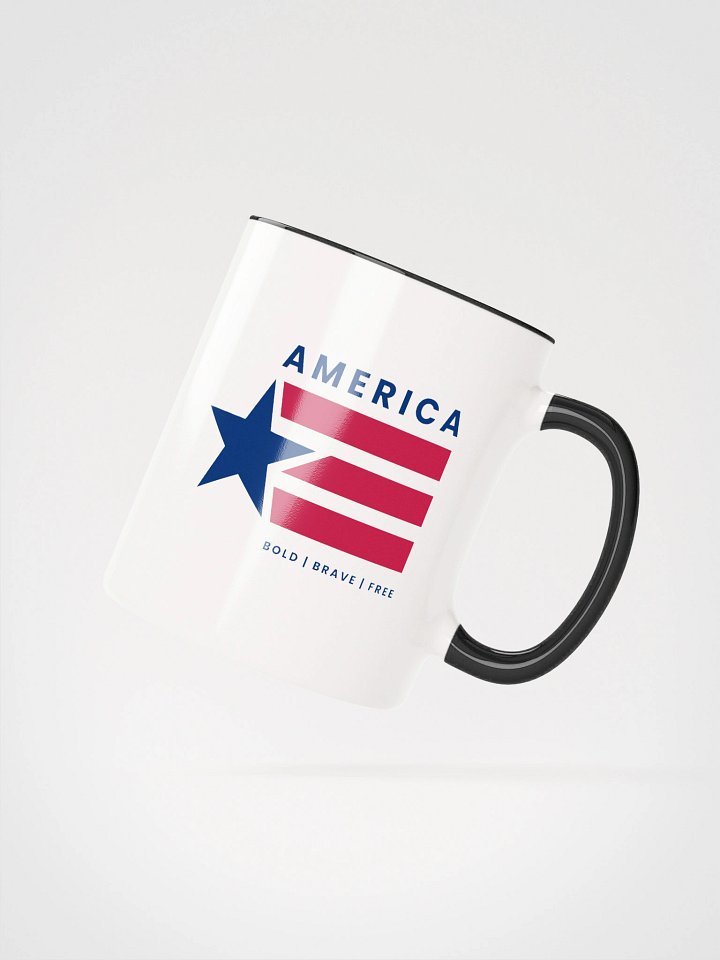Bold Brave and Free Ceramic Mug product image (11)