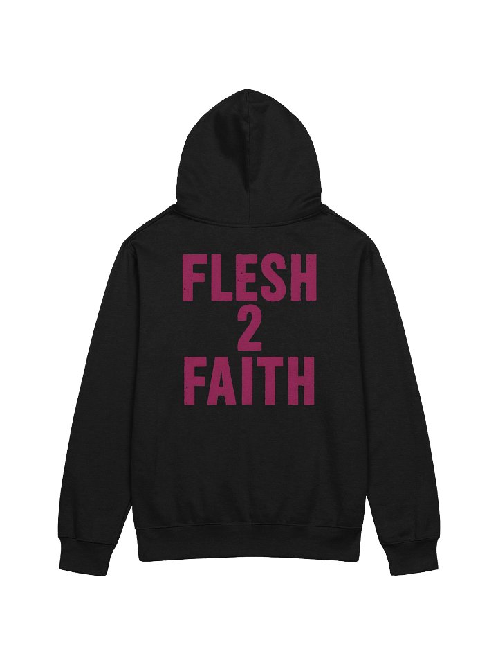 From Flesh 2 Faith — Logo Hoodie (Pink) product image (2)
