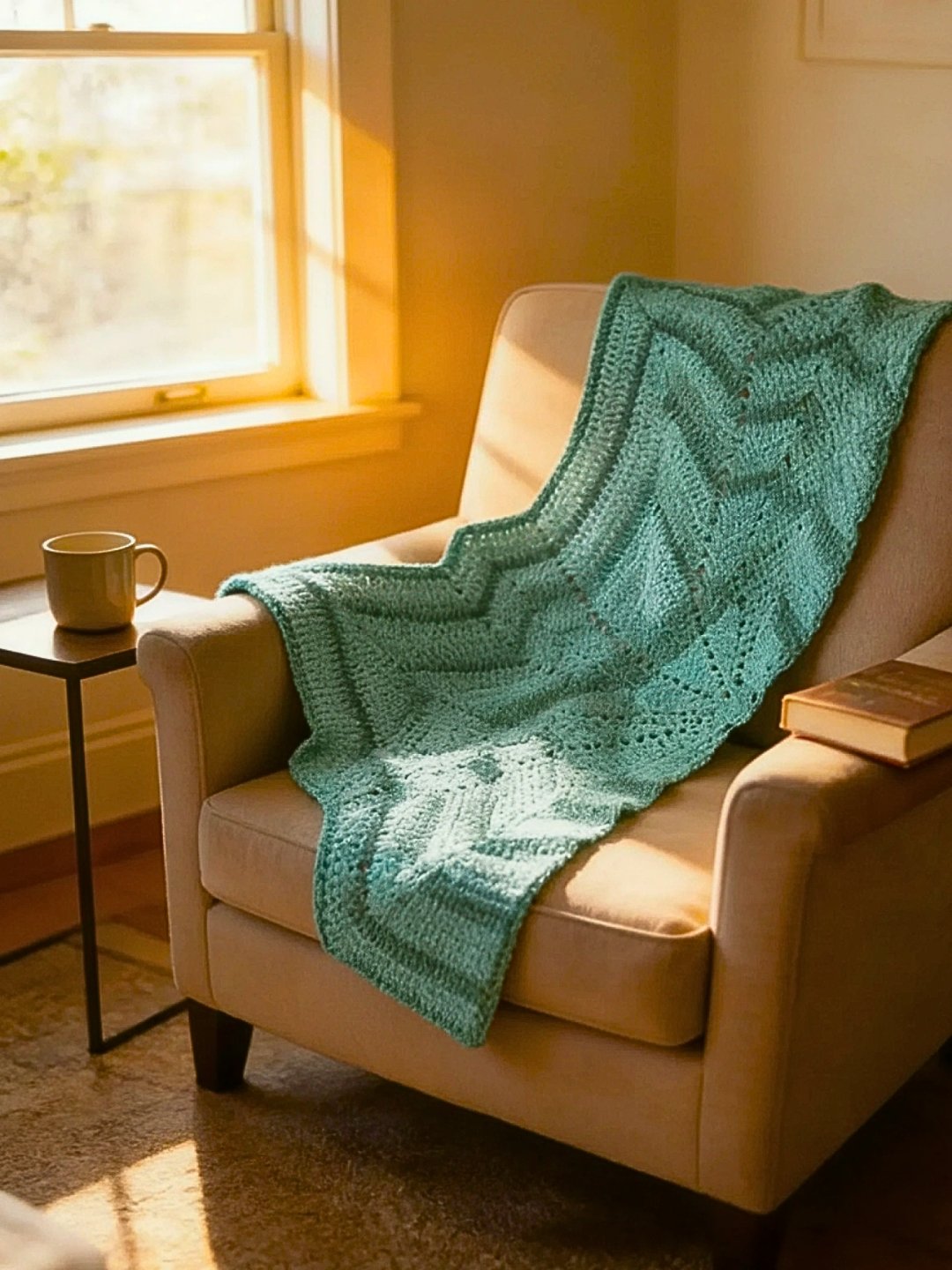 Transformation Shawl | Grief Ritual Shawl with Seven Ribbons product image (3)