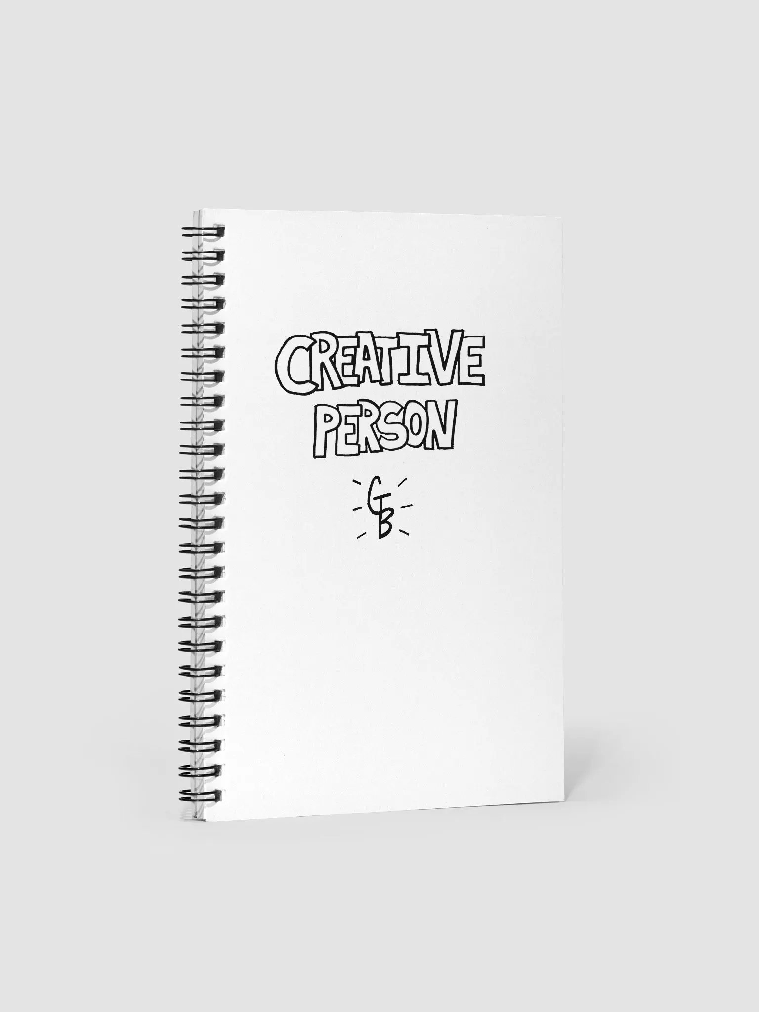 Creative Person Spiral Notebook! product image (1)