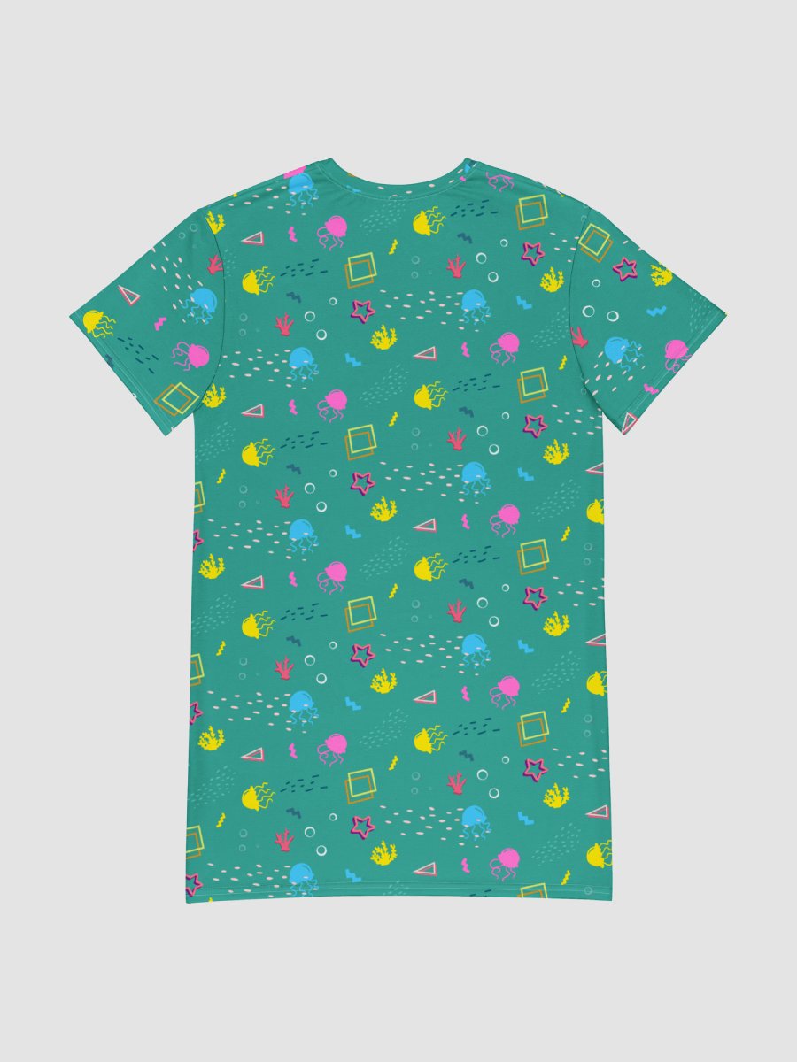 Shifty Seas pattern t-shirt dress product image (4)