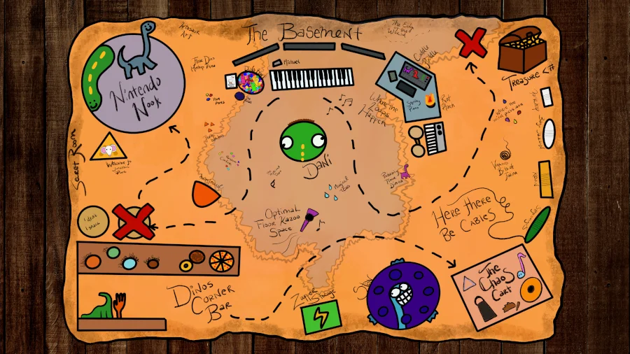 Basement Map Desktop Wallpaper product image (1)