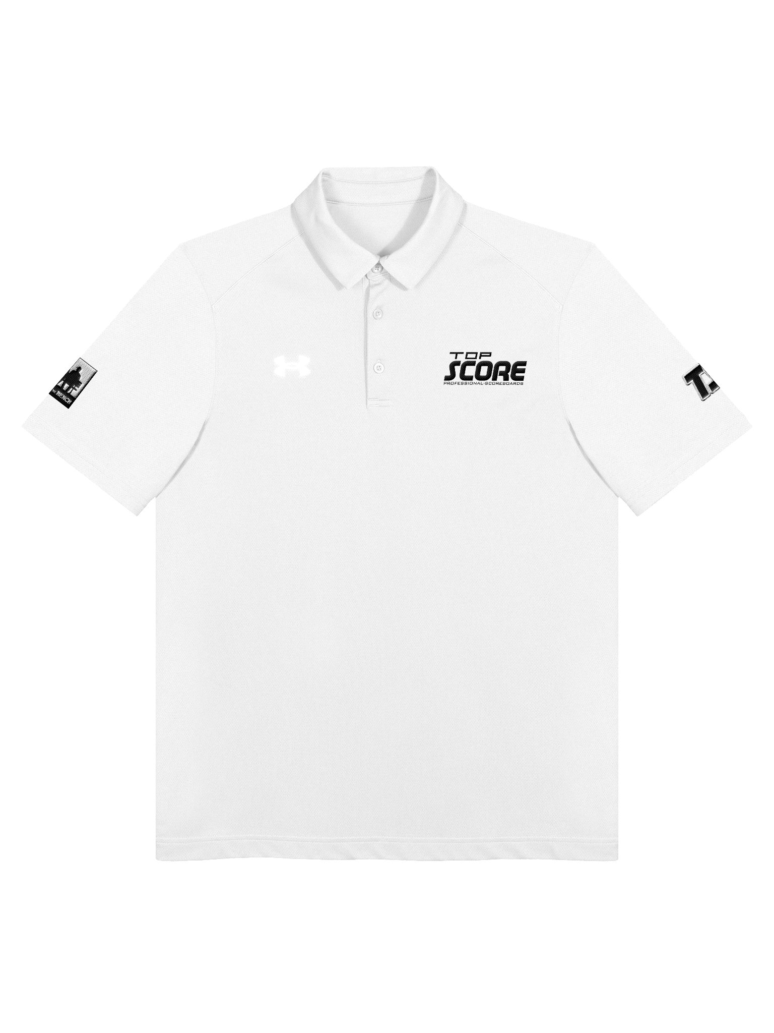 Under Armour polo white product image (1)