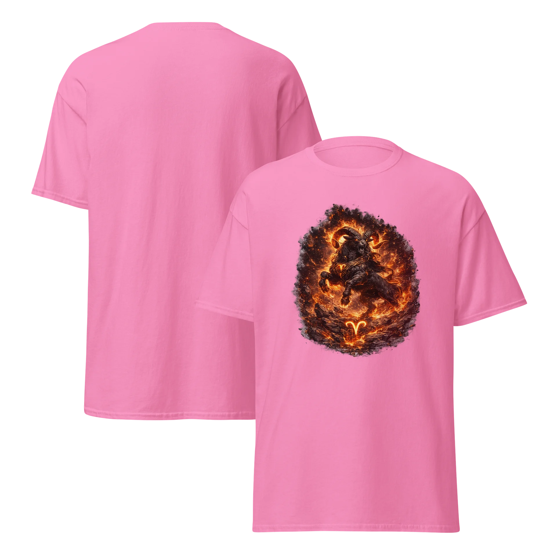 Horns of Eternal Flame — Aries Zodiac Tee product image (7)