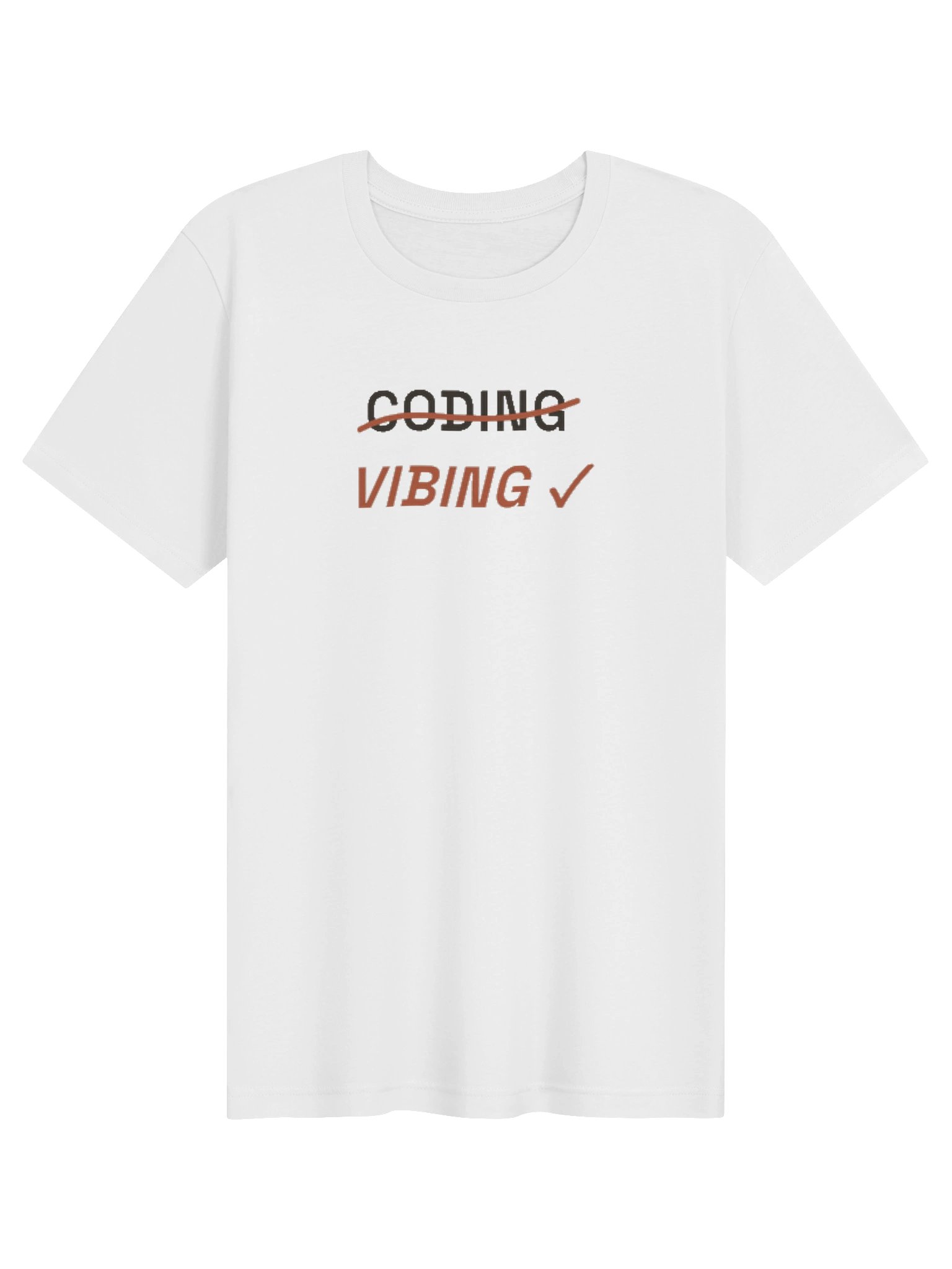Coding Vibing Tee product image (1)