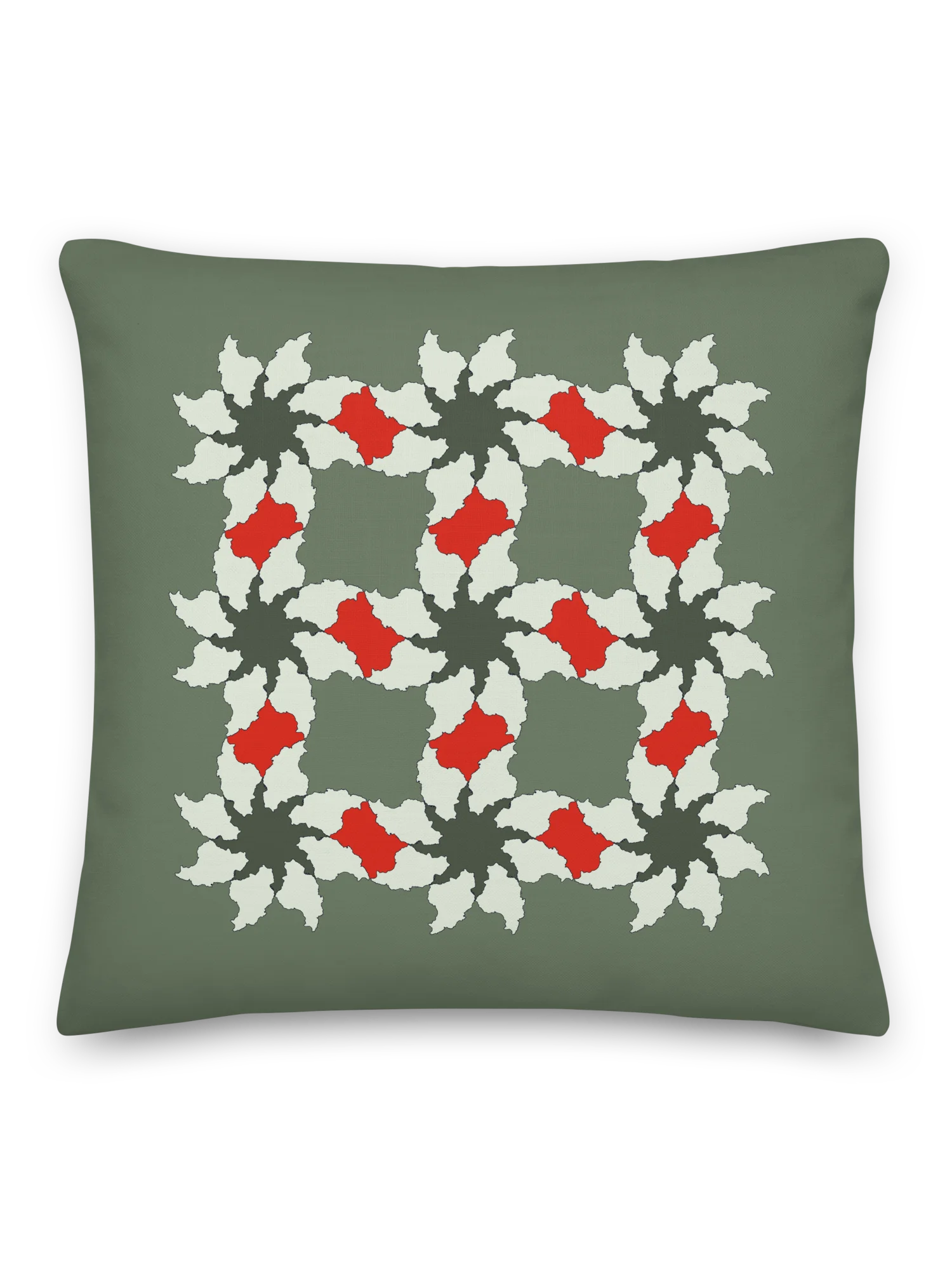 Where Iran Blooms Cushion Cover, Sage product image (2)