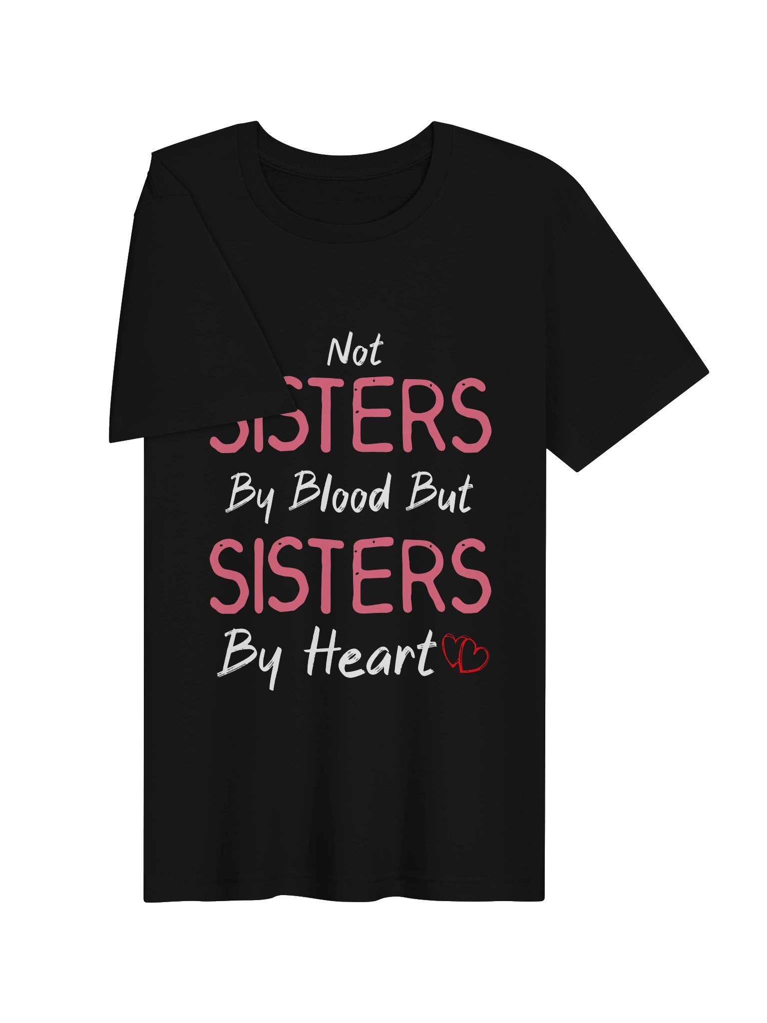 Not Sisters By Blood But Sisters By Heart Cute Bestie Gift product image (33)