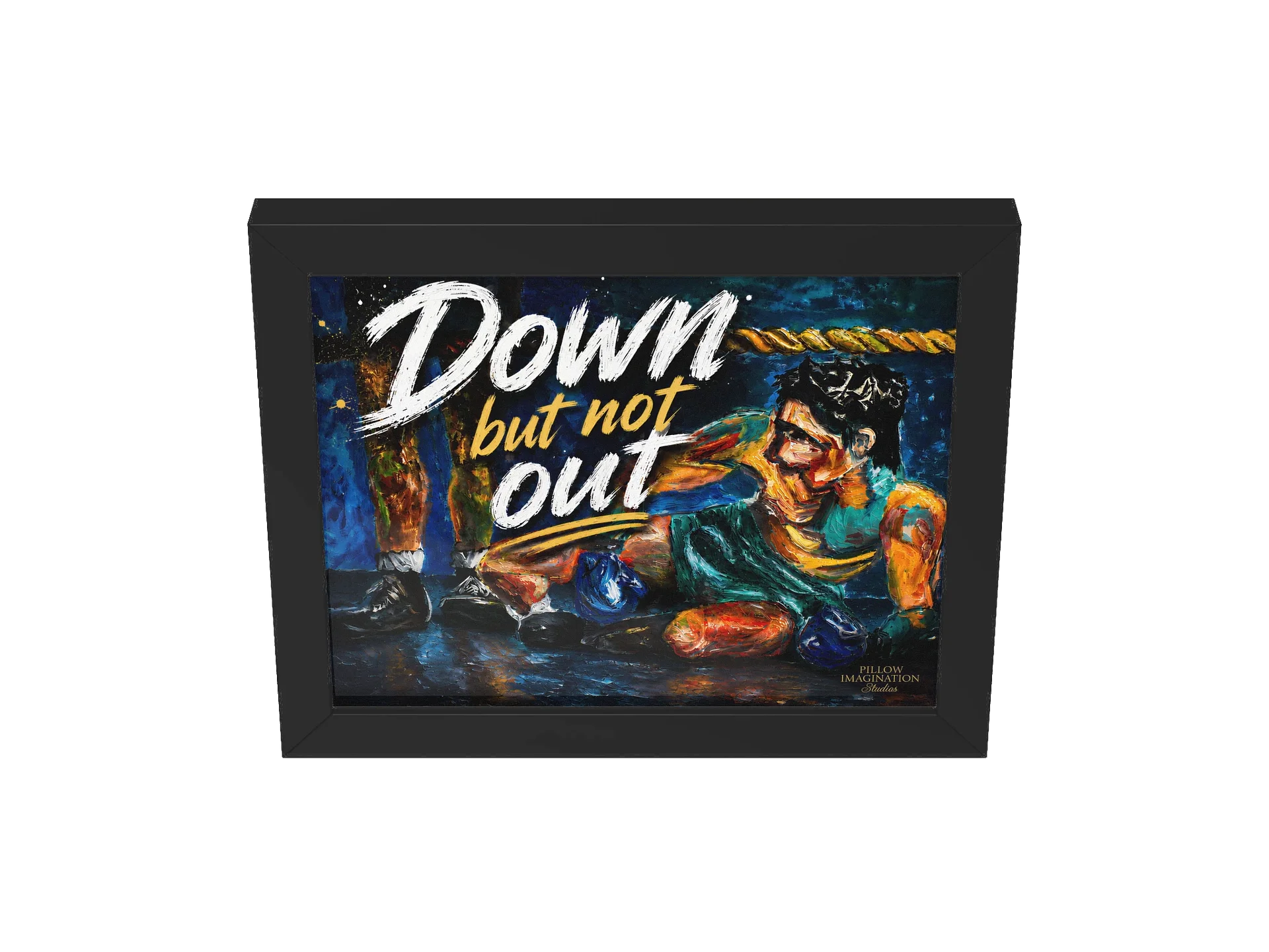 Down But Not Out — Framed Print product image (3)