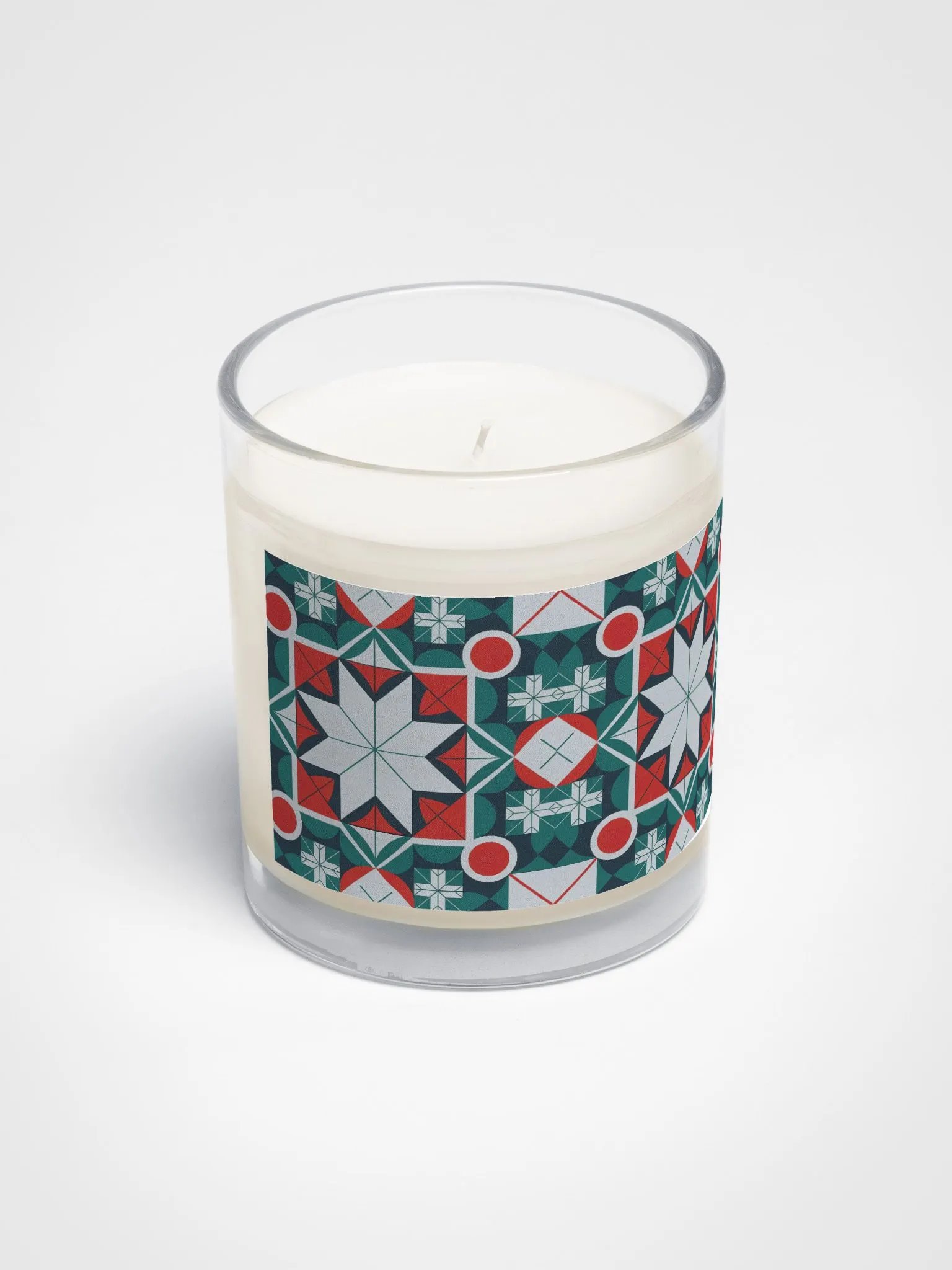 Kaleidoscope patterned Soy Wax Candle product image (2)