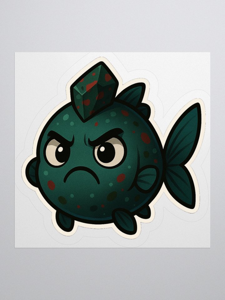Bloodstone Fish Kiss Cut Stickers product image (1)