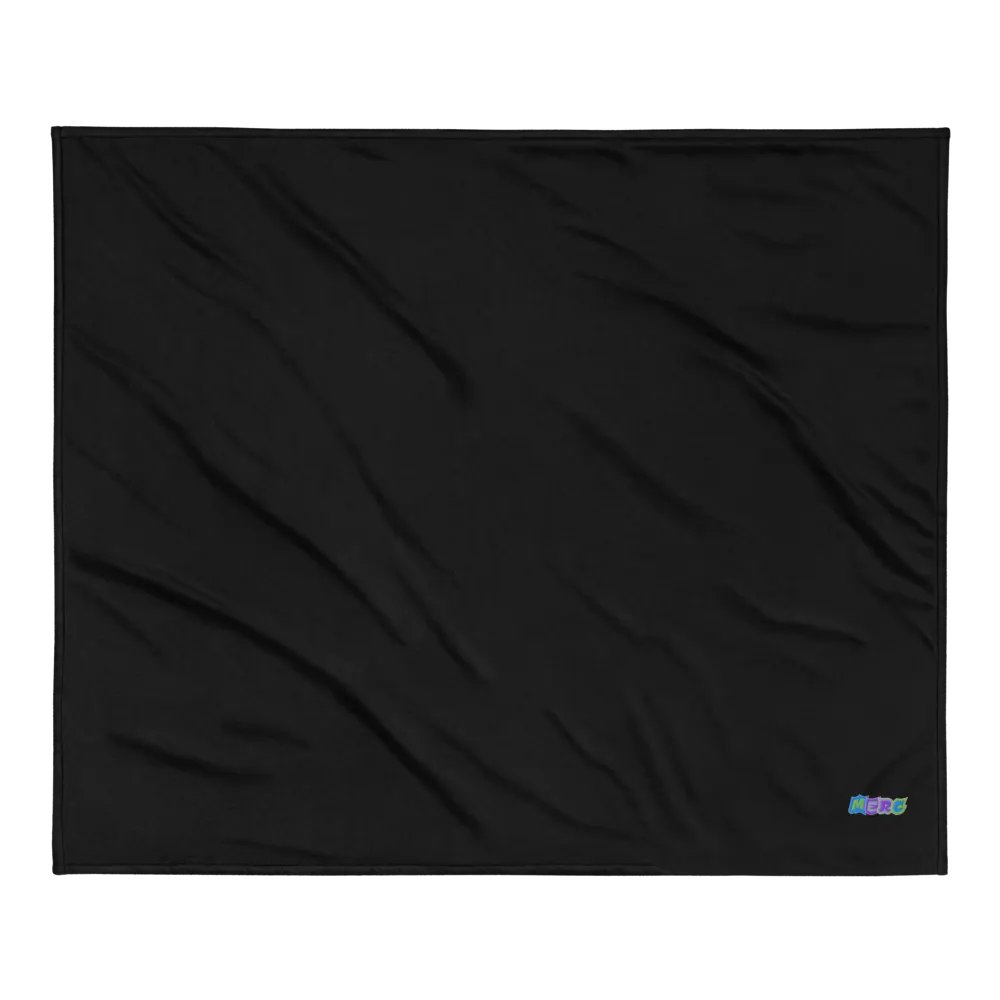 🛋️ MERC Embroidered Premium Sherpa Blanket – 50″ × 60″ product image (2)