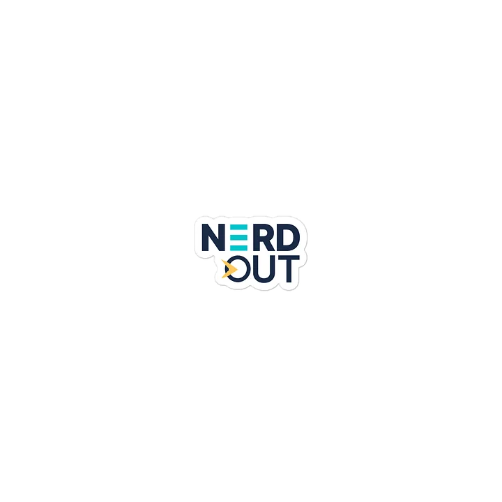 Nerd Out Die-Cut Sticker product image (1)