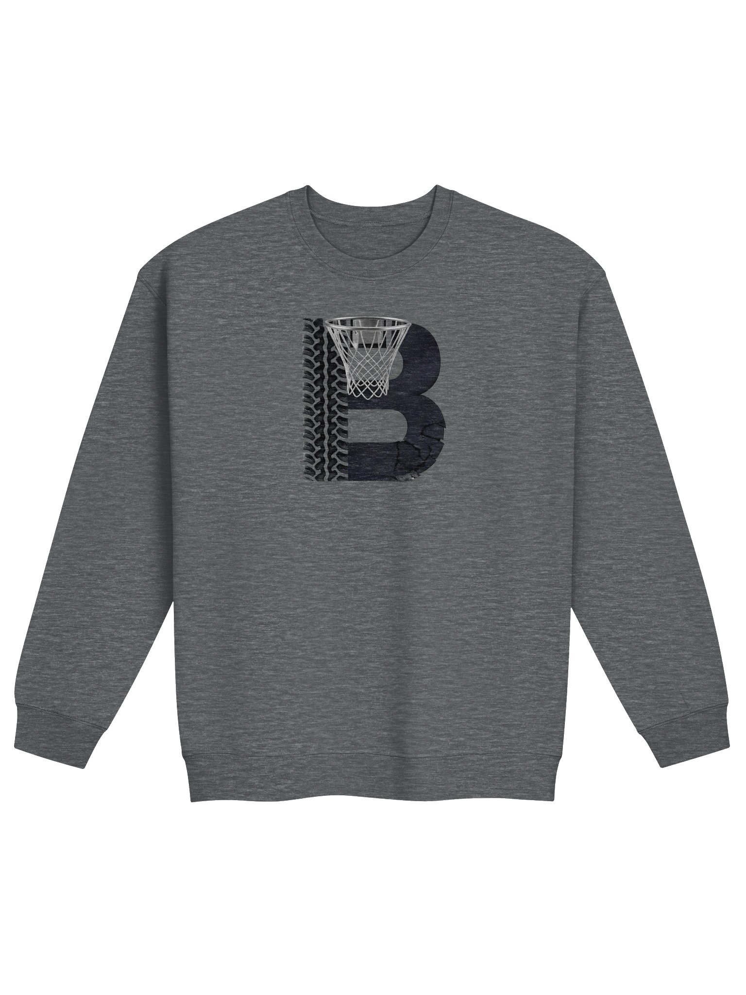 Cracked B Basketball Crewneck product image (1)