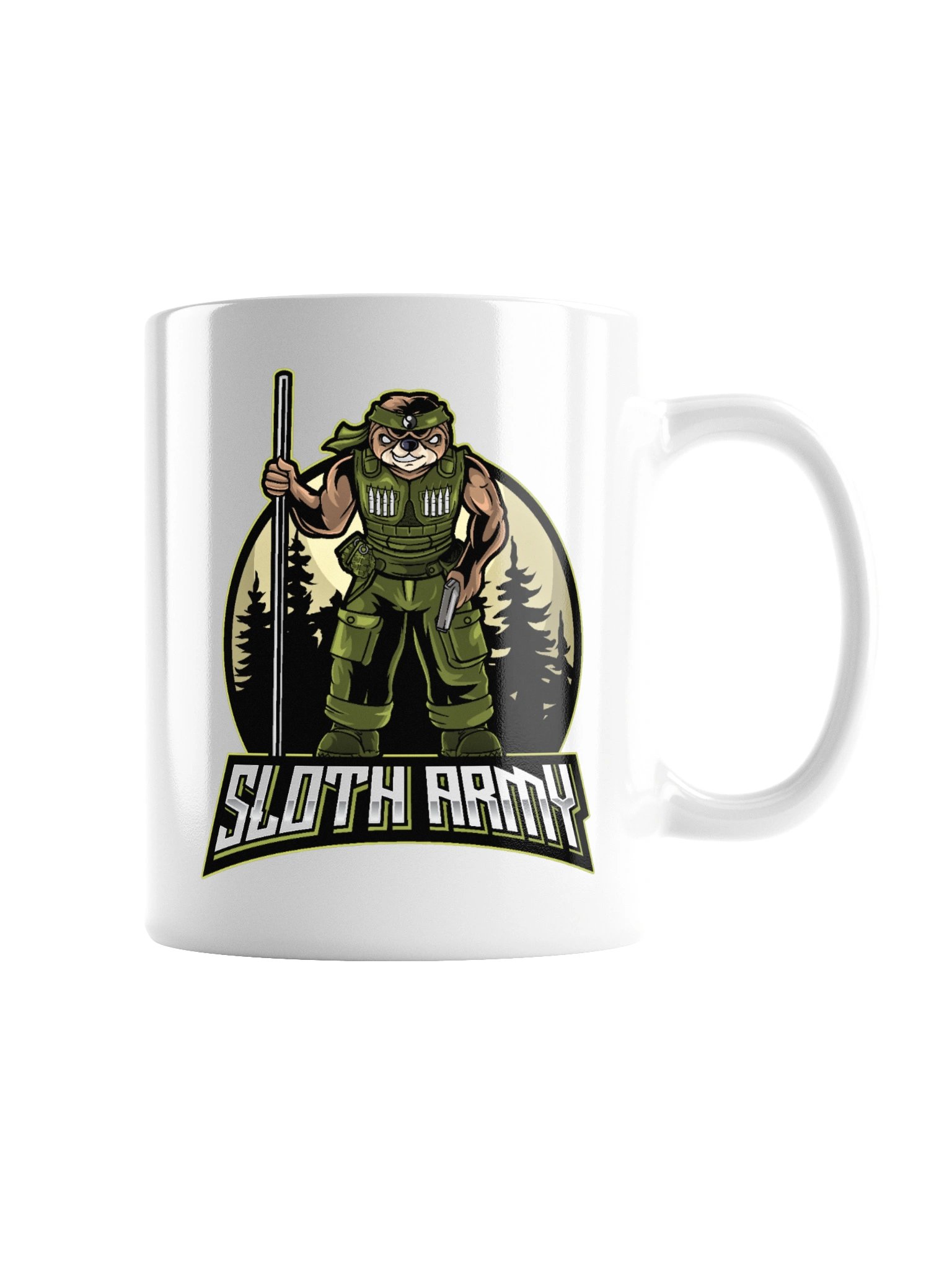 SlothArmy White Mug product image (7)